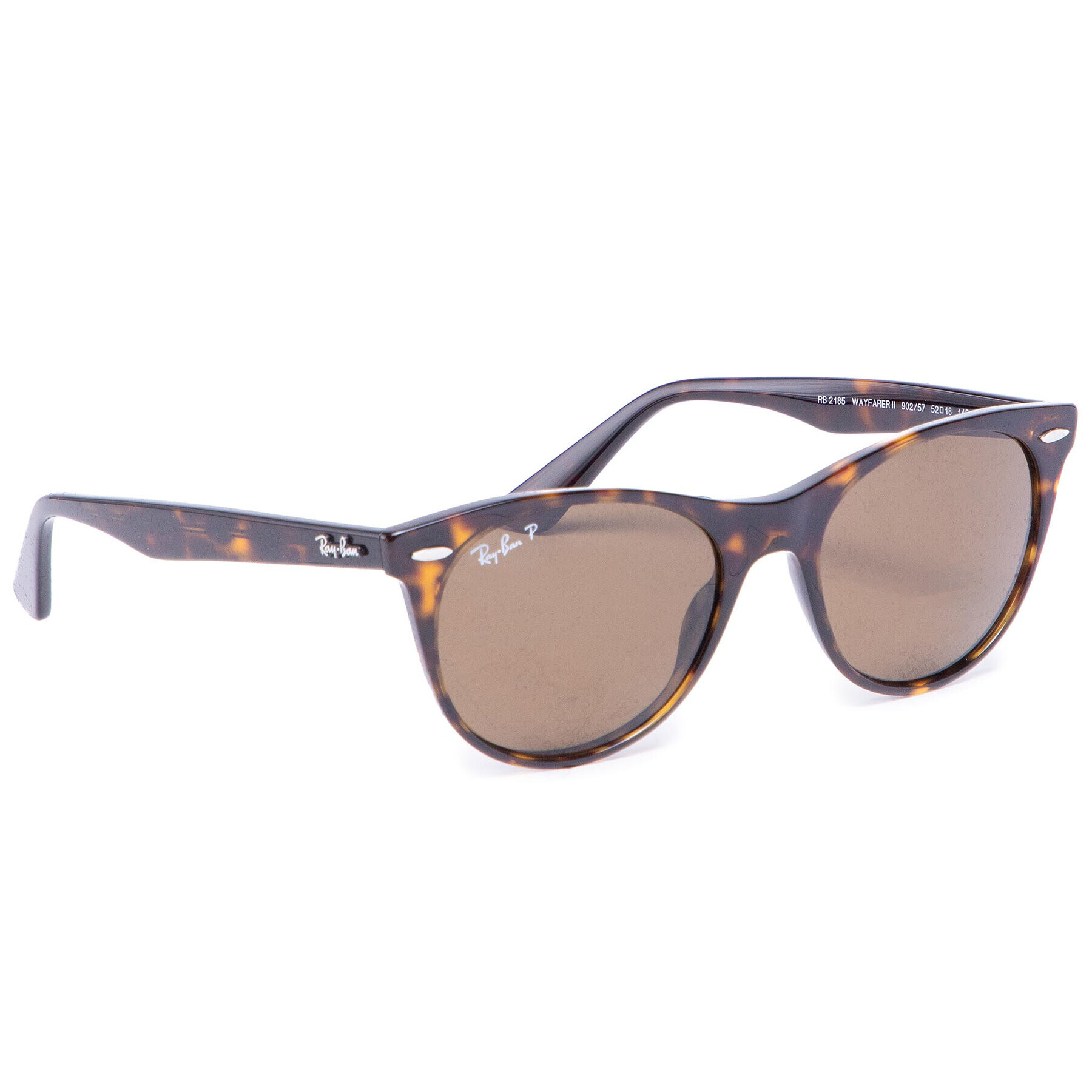 Ray-Ban Ochelari de soare Wayfarer II 0RB2185 902/57 Maro - Pled.ro