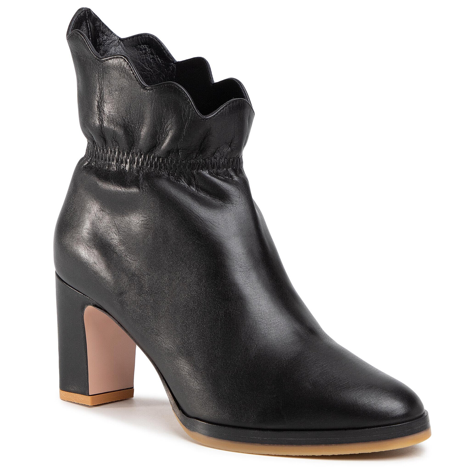 Red Valentino Botine UQ0S0E52ANG Negru - Pled.ro