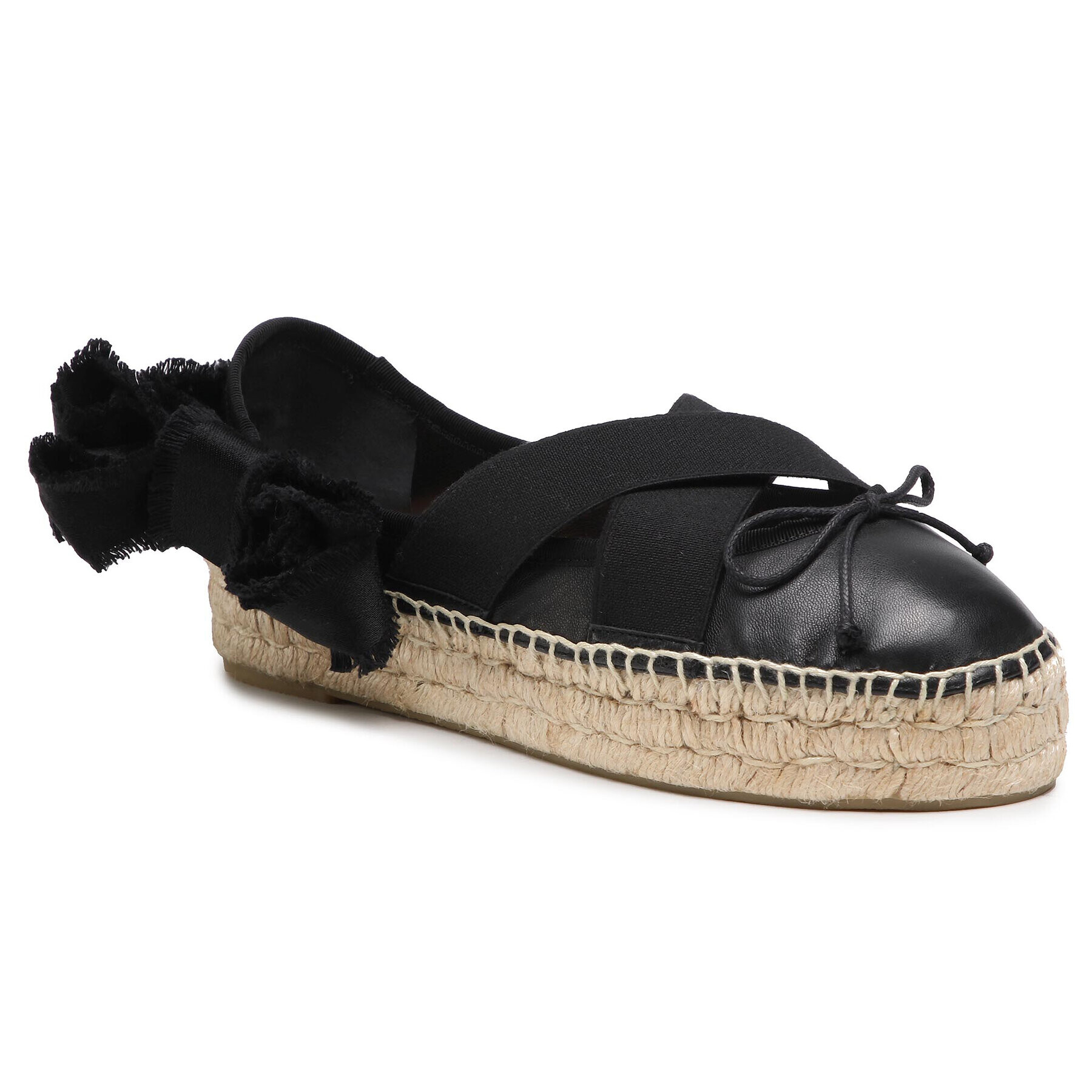 Red Valentino Espadrile VQ2S0F01PAQ Negru - Pled.ro