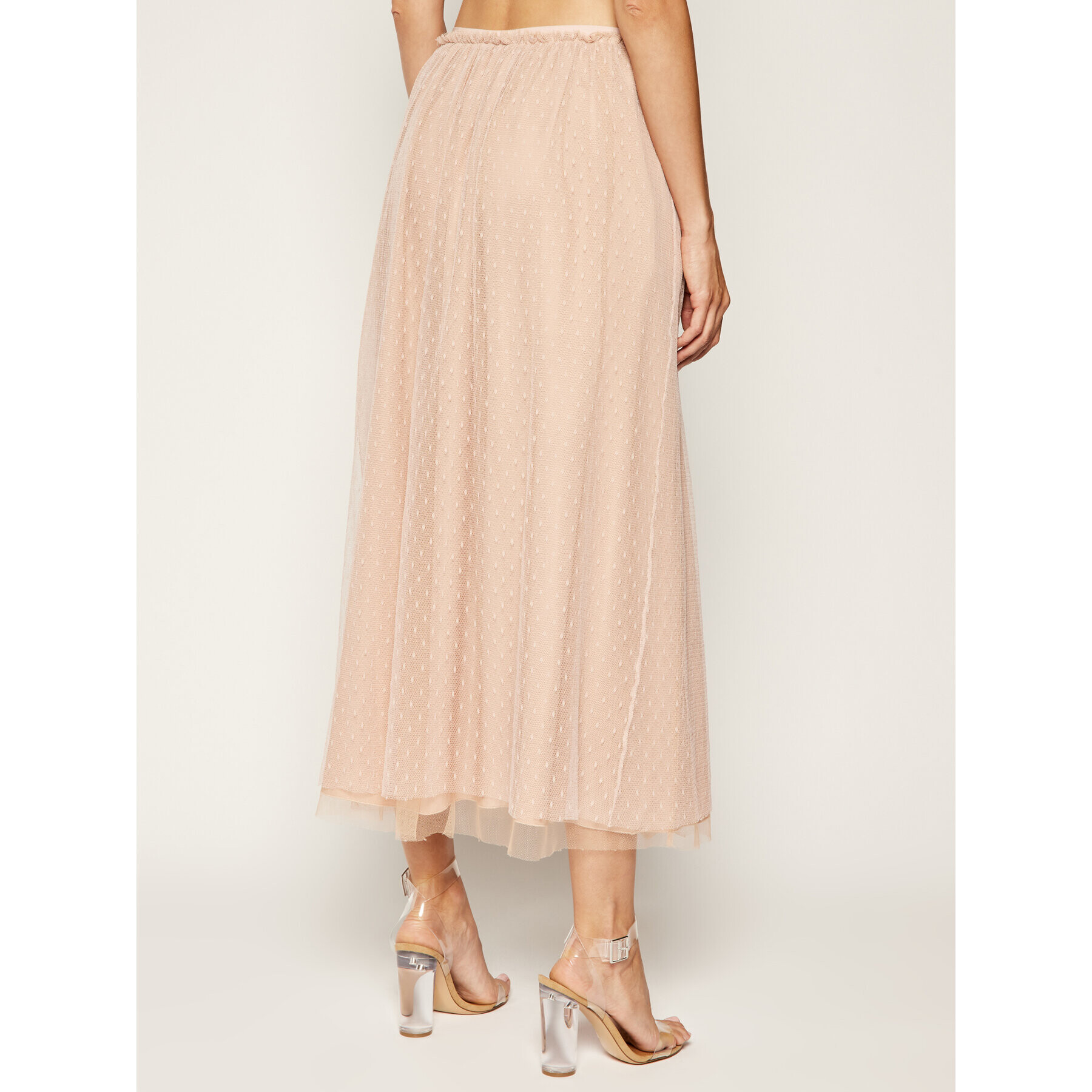 Red Valentino Fustă maxi SR0RA380 Roz Regular Fit - Pled.ro