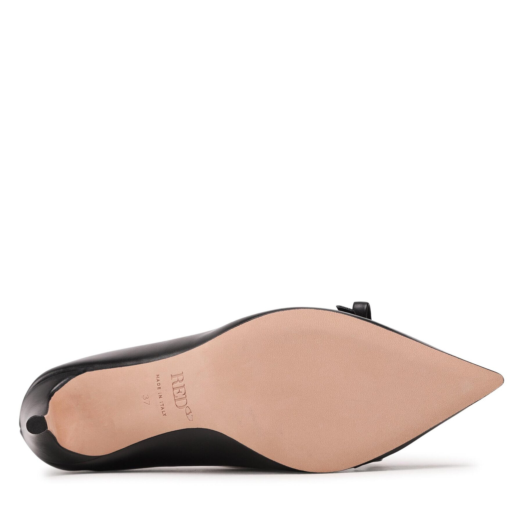 Red Valentino Pantofi cu toc subțire 2Q2S0G60RBL Negru - Pled.ro