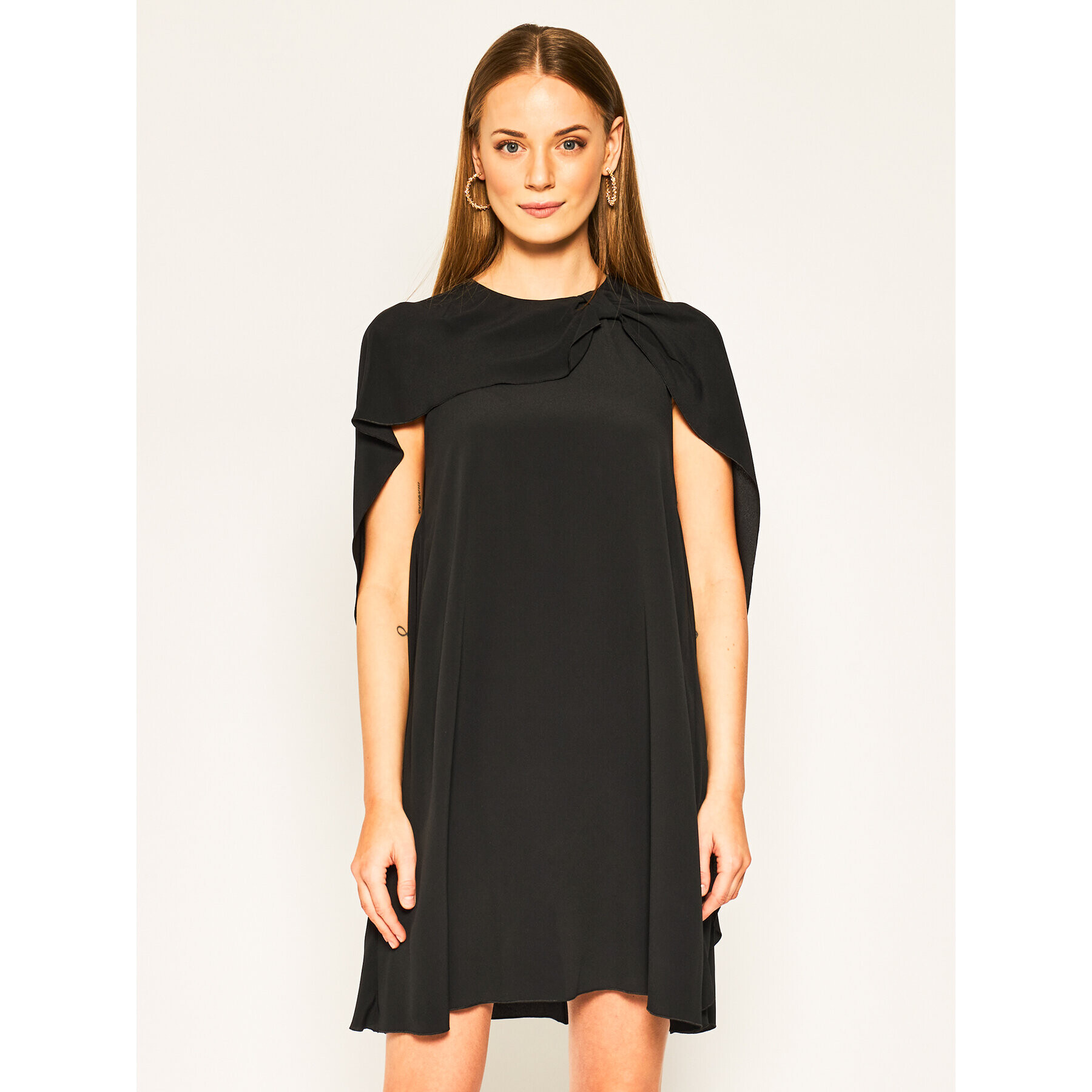 Red Valentino Rochie cocktail TR0VAN15 Negru Regular Fit - Pled.ro