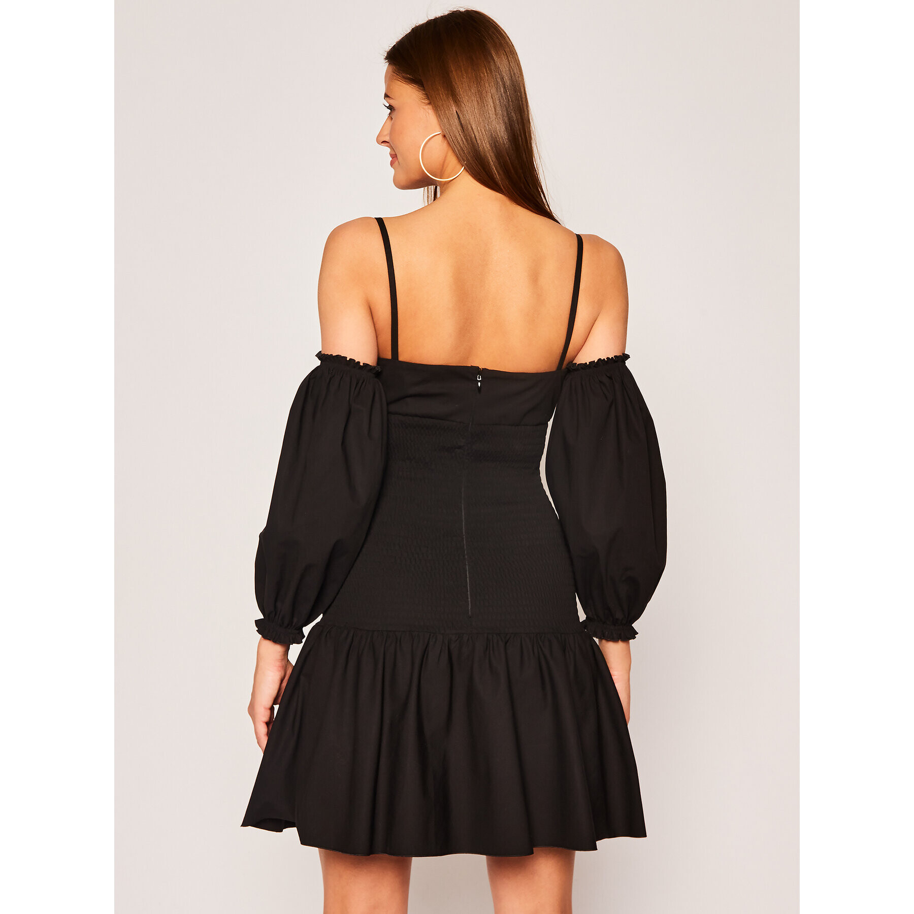 Red Valentino Rochie cocktail TR0VAP500VU Negru Regular Fit - Pled.ro