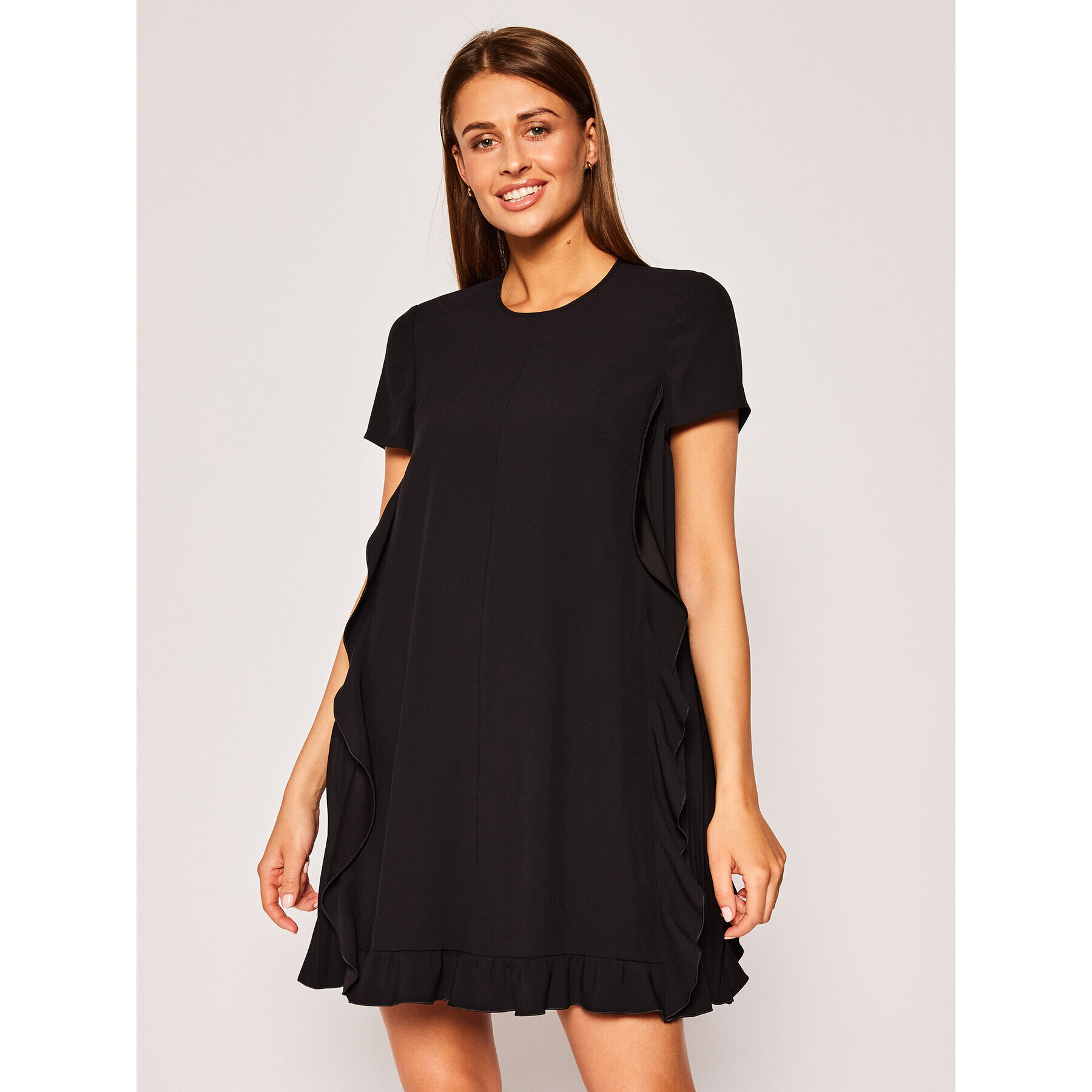 Red Valentino Rochie cocktail TR0VAQ65 Negru Regular Fit - Pled.ro