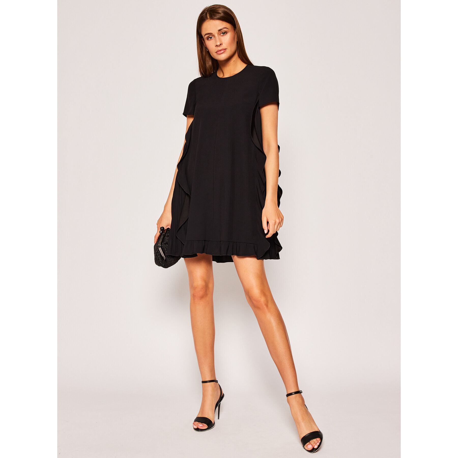 Red Valentino Rochie cocktail TR0VAQ65 Negru Regular Fit - Pled.ro