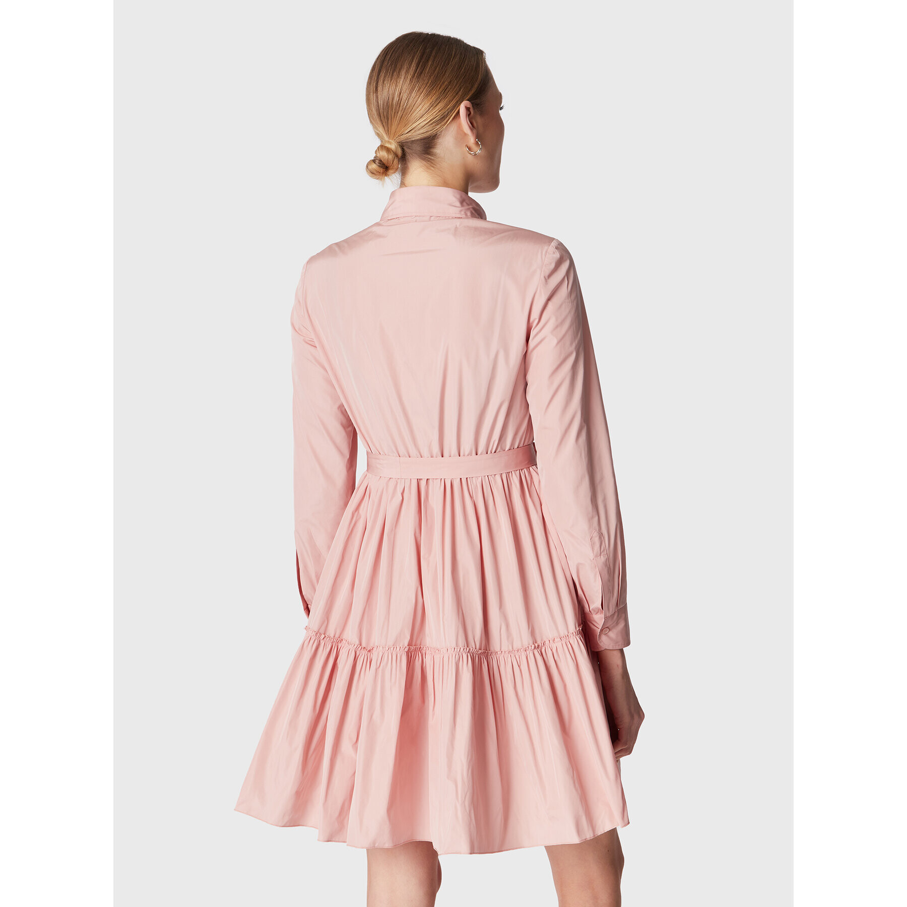 Red Valentino Rochie tip cămașă 1R0VAFP51FP Roz Regular Fit - Pled.ro