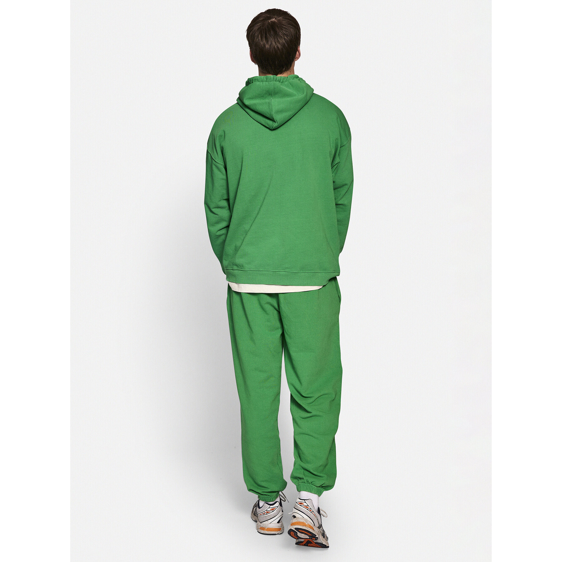 Redefined Rebel Bluză Harry 223031 Verde Hoodie Fit - Pled.ro