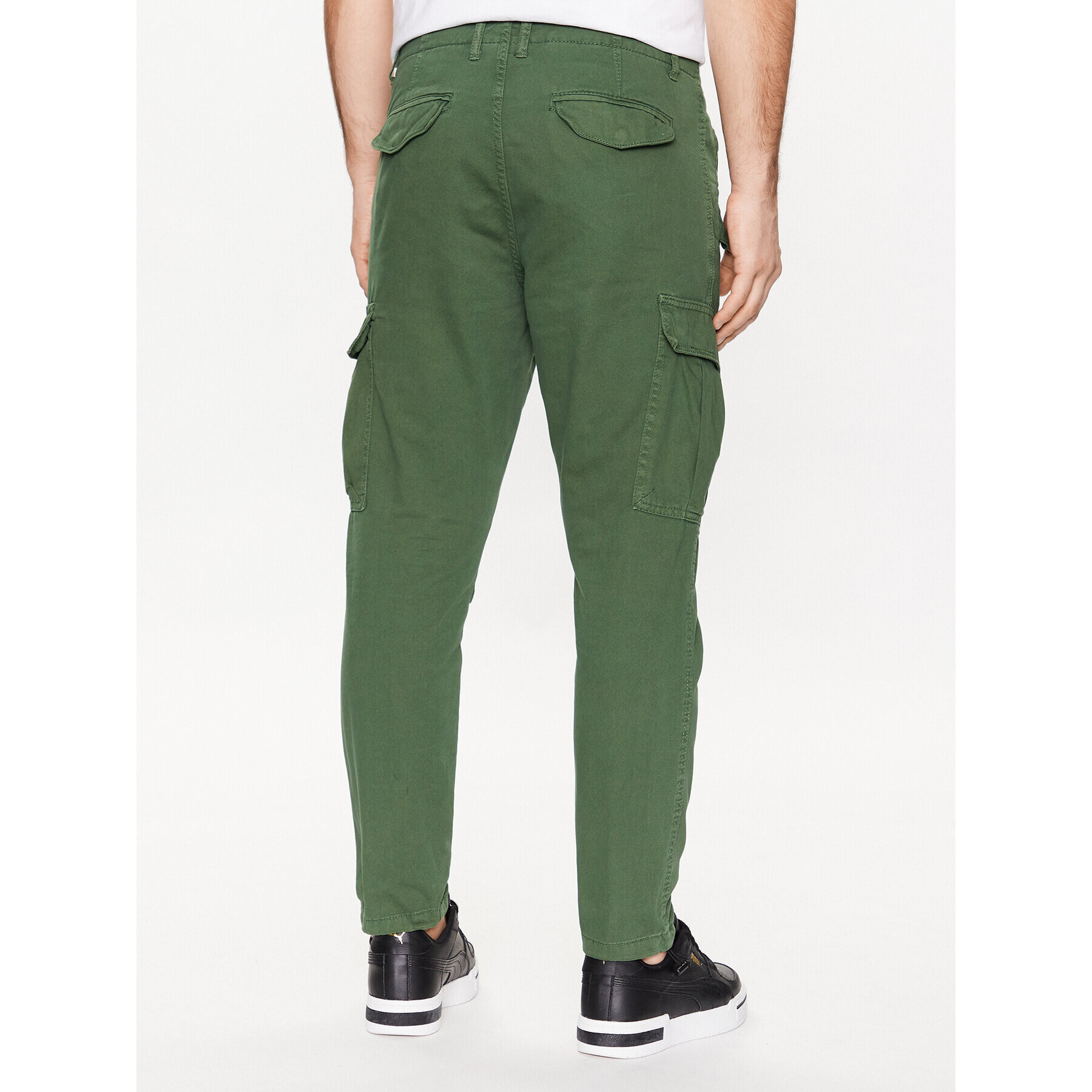 Redefined Rebel Pantaloni din material Jolan 226027 Verde Regular Fit - Pled.ro