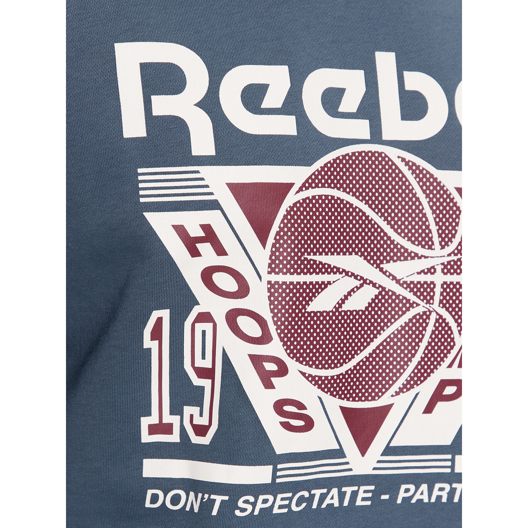 Reebok Bluză Basketball IL2005 Albastru Regular Fit - Pled.ro