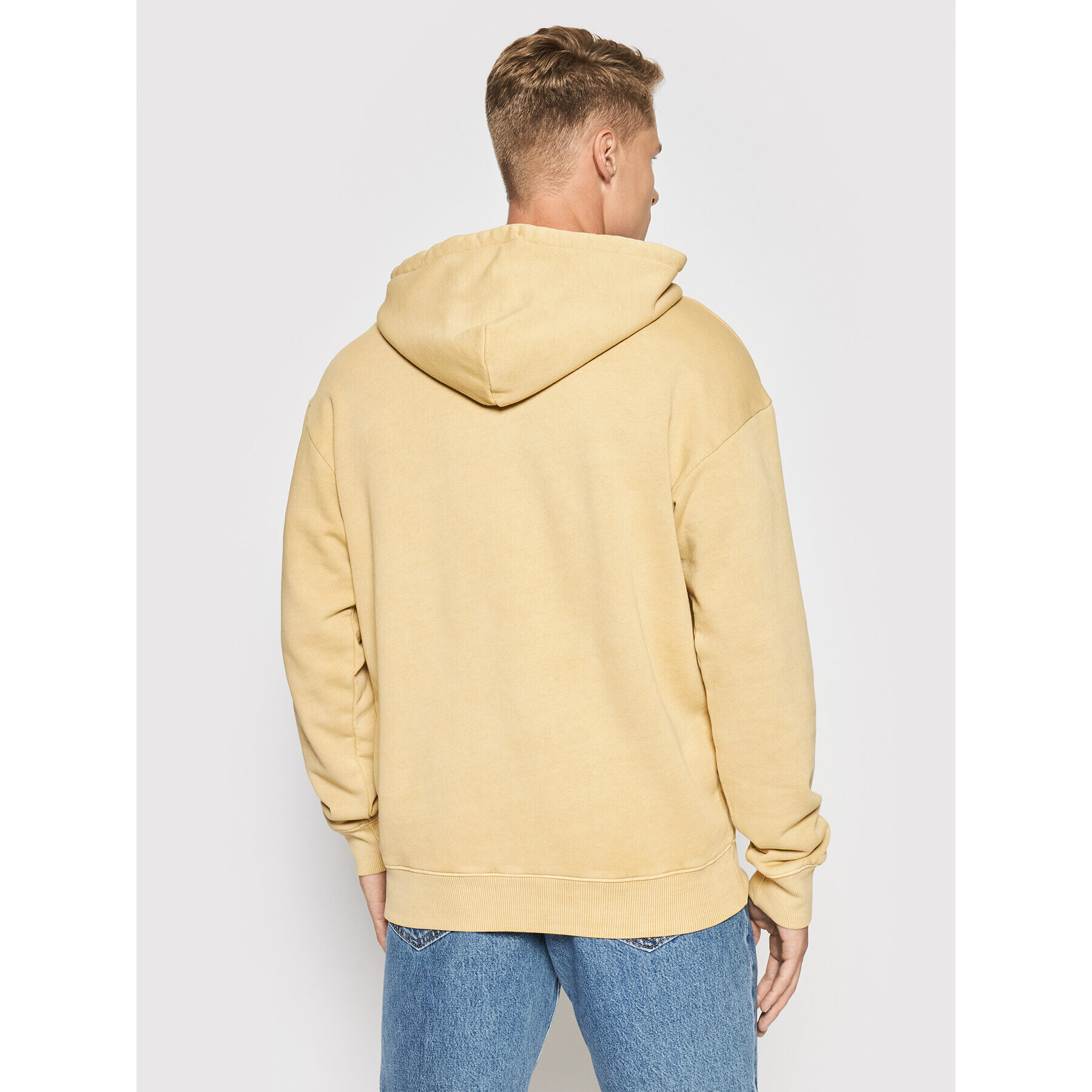 Reebok Classic Reebok Bluză Cl Natual Dye Hoodie GV3471 Galben Oversize - Pled.ro