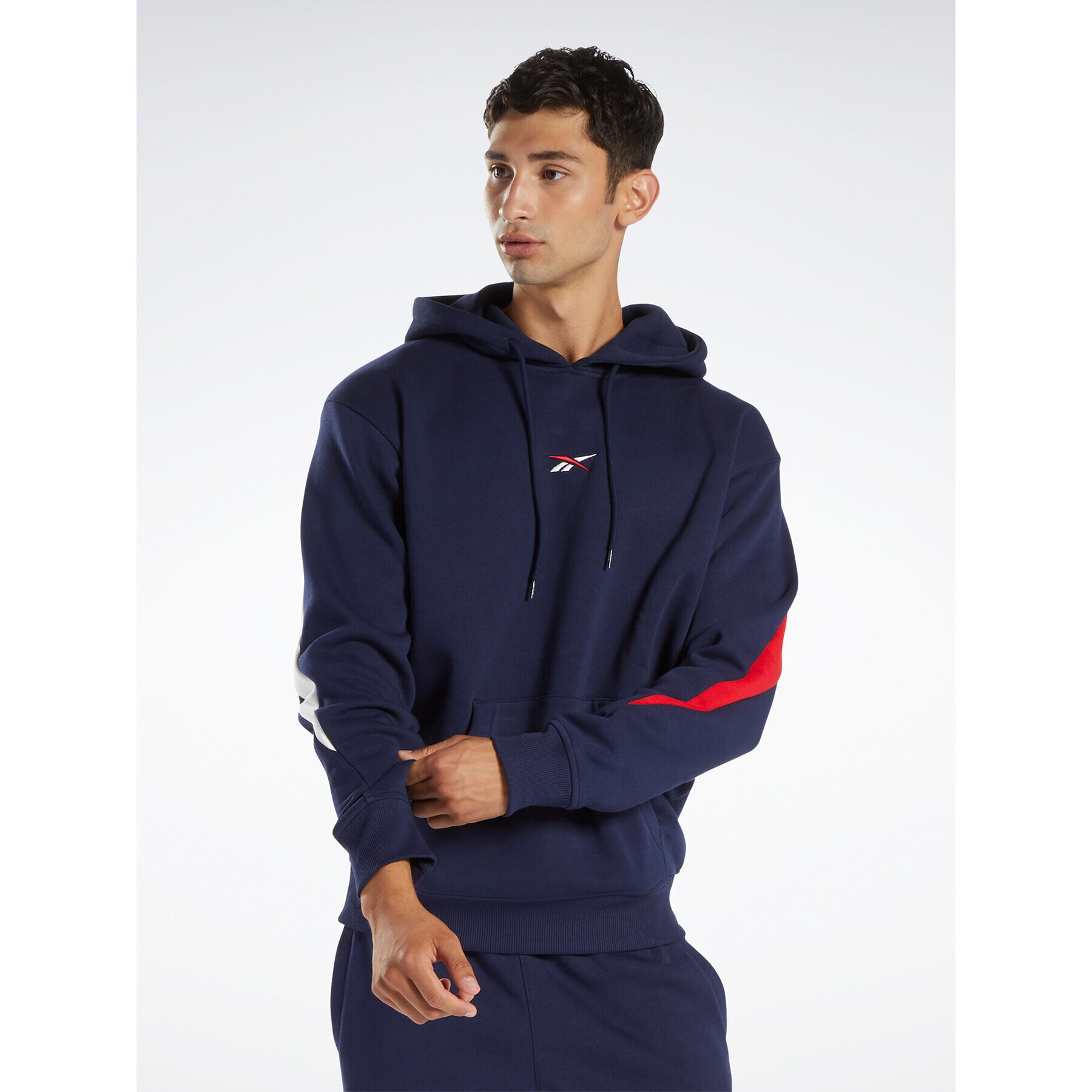 Reebok Bluză Classics Brand Proud Hoodie HS7159 Bleumarin - Pled.ro