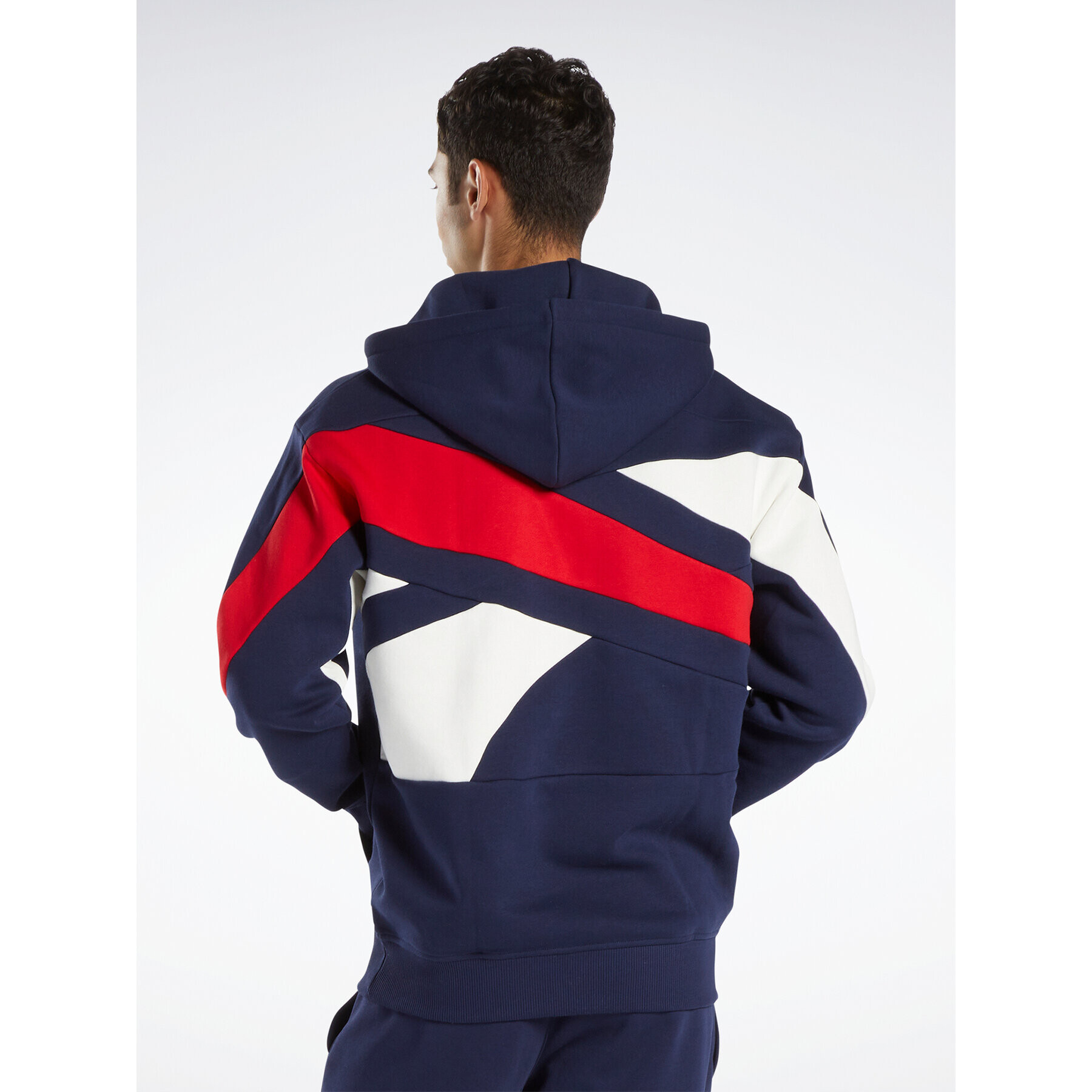 Reebok Bluză Classics Brand Proud Hoodie HS7159 Bleumarin - Pled.ro