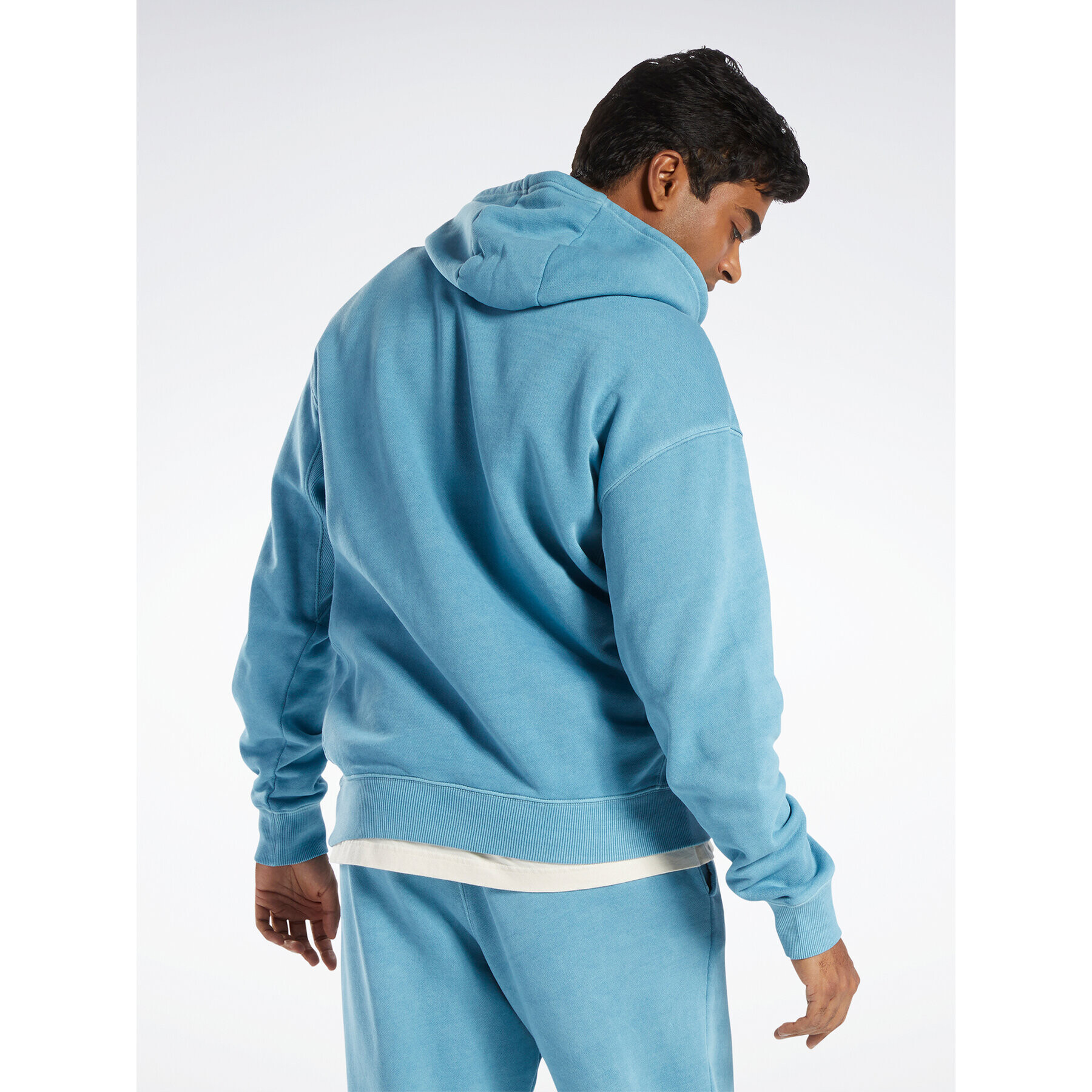 Reebok Bluză Classics Natural Dye Hoodie HS9142 Albastru - Pled.ro