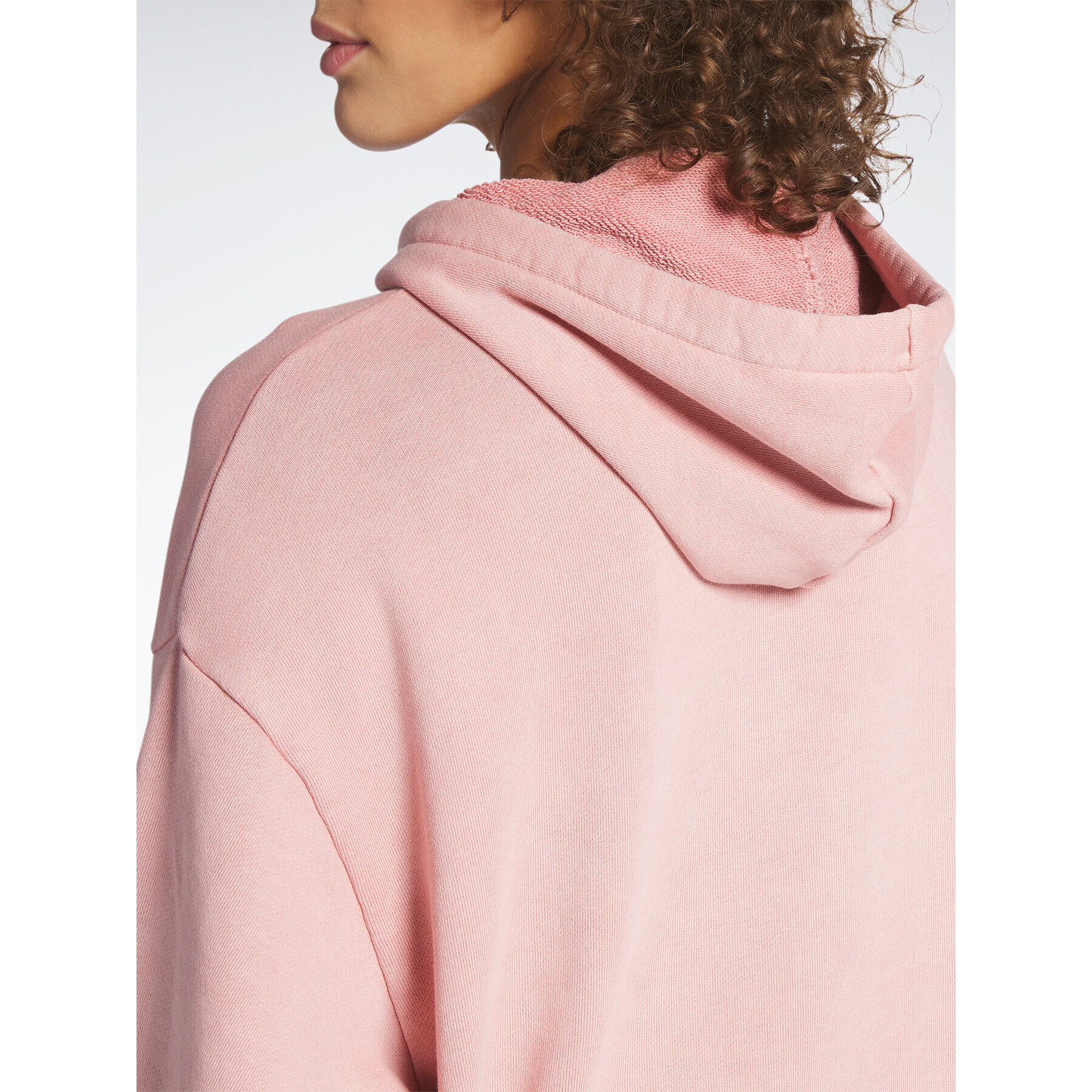 Reebok Bluză Classics Natural Dye Oversized Long Hoodie HY2709 Roz - Pled.ro