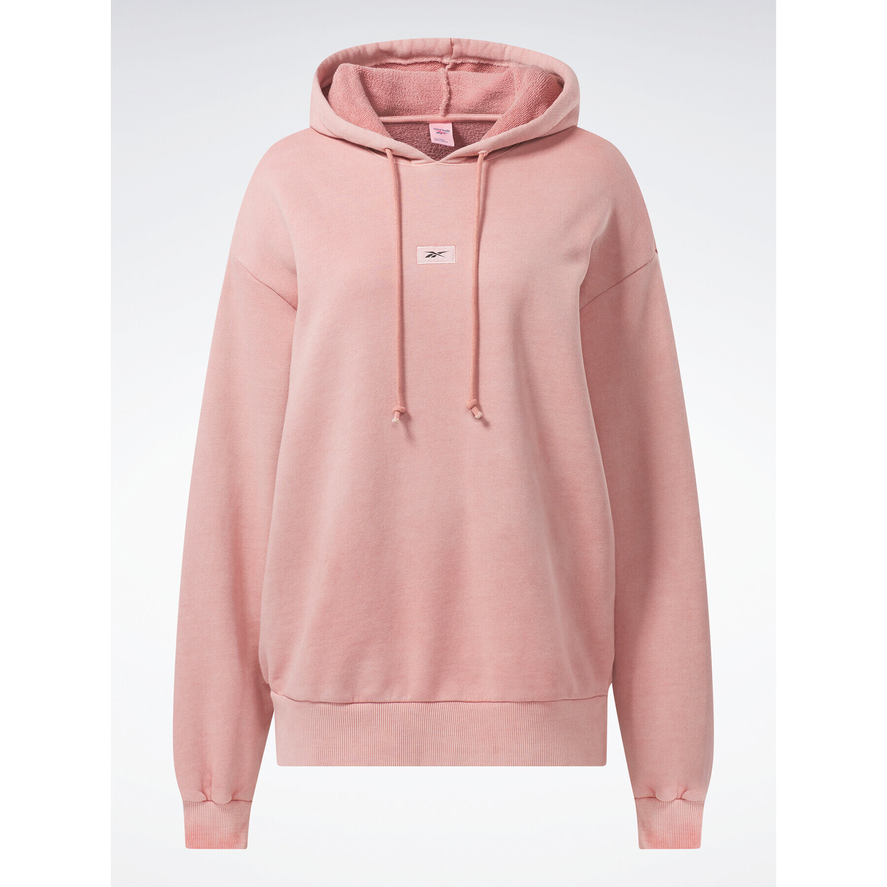 Reebok Bluză Classics Natural Dye Oversized Long Hoodie HY2709 Roz - Pled.ro