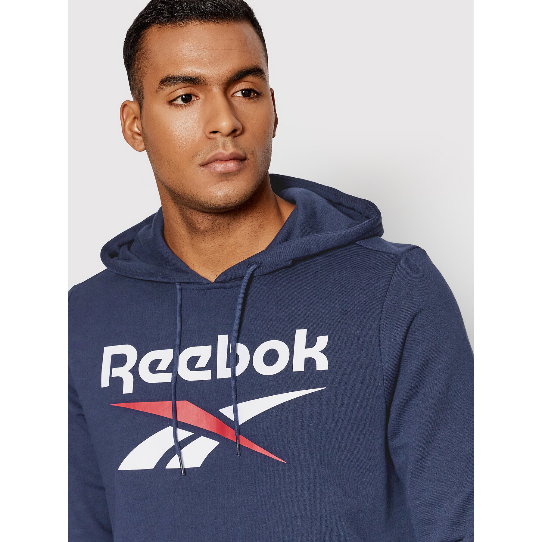 Reebok Bluză Identity Big Logo GI8662 Bleumarin Regular Fit - Pled.ro