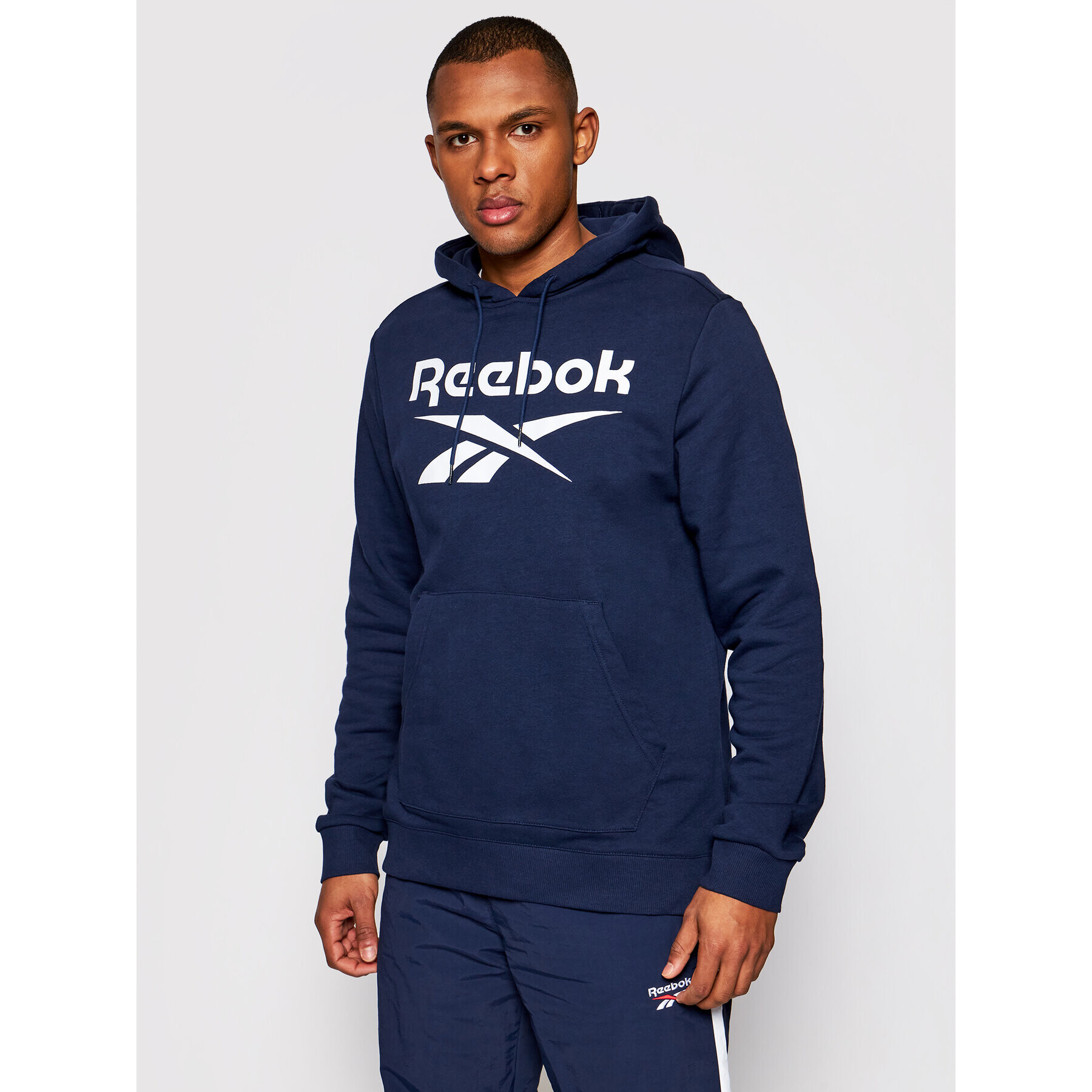 Reebok Bluză Identity Big Logo GQ3538 Bleumarin Regular Fit - Pled.ro