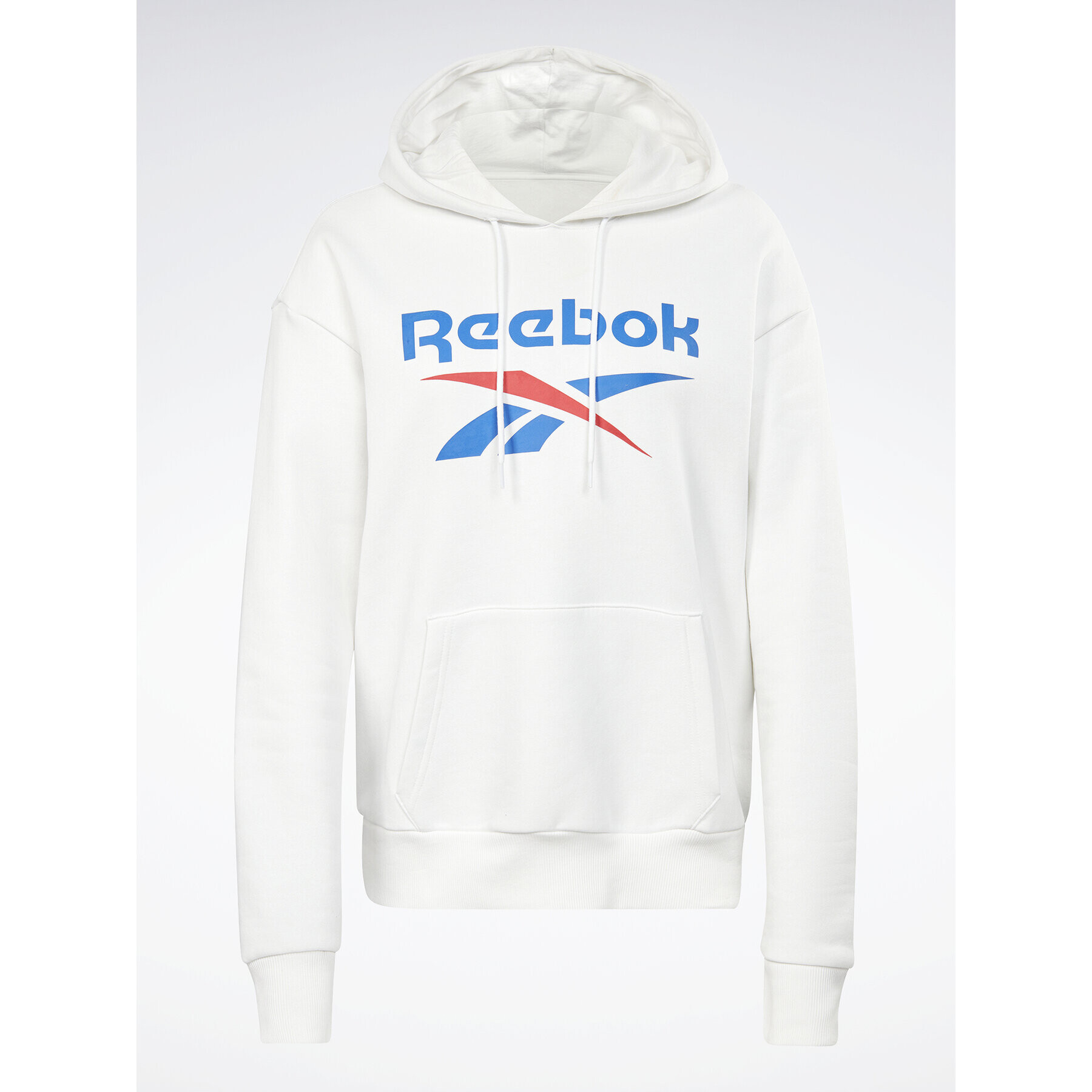 Reebok Bluză Identity Big Logo H54749 Alb Loose Fit - Pled.ro