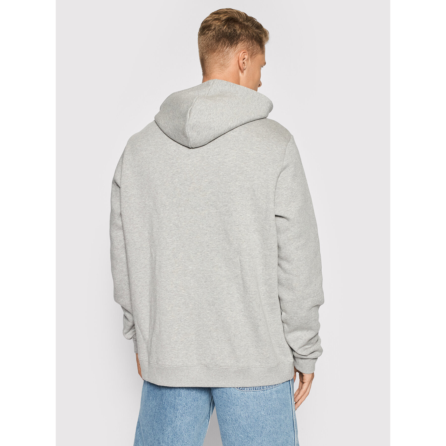 Reebok Bluză Identity Fleece Hoodie GS1609 Gri Regular Fit - Pled.ro