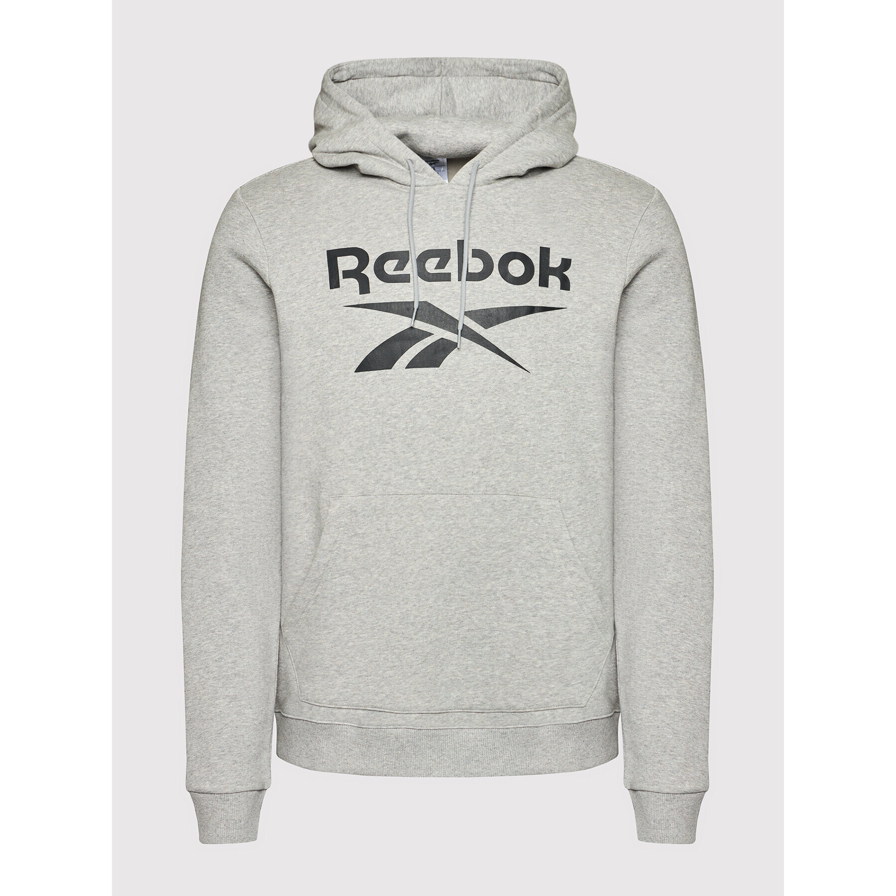 Reebok Bluză Identity Fleece Hoodie GS1609 Gri Regular Fit - Pled.ro