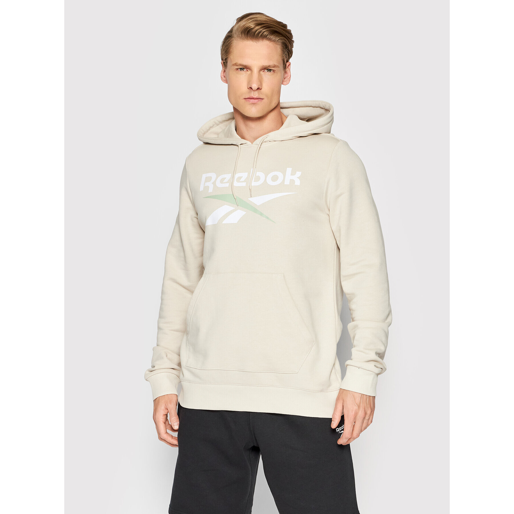 Reebok Bluză Identity H54481 Bej Regular Fit - Pled.ro