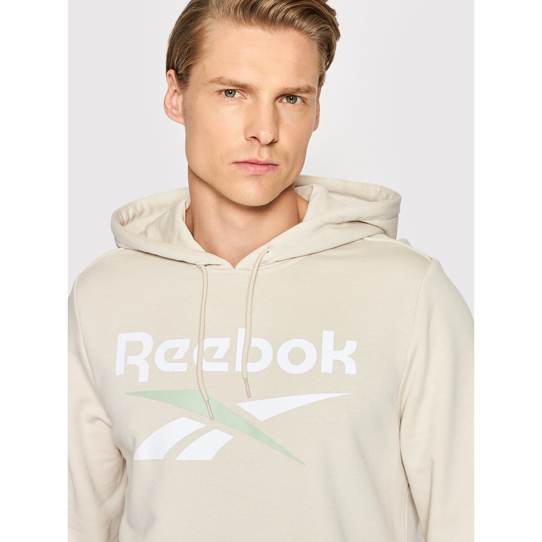 Reebok Bluză Identity H54481 Bej Regular Fit - Pled.ro