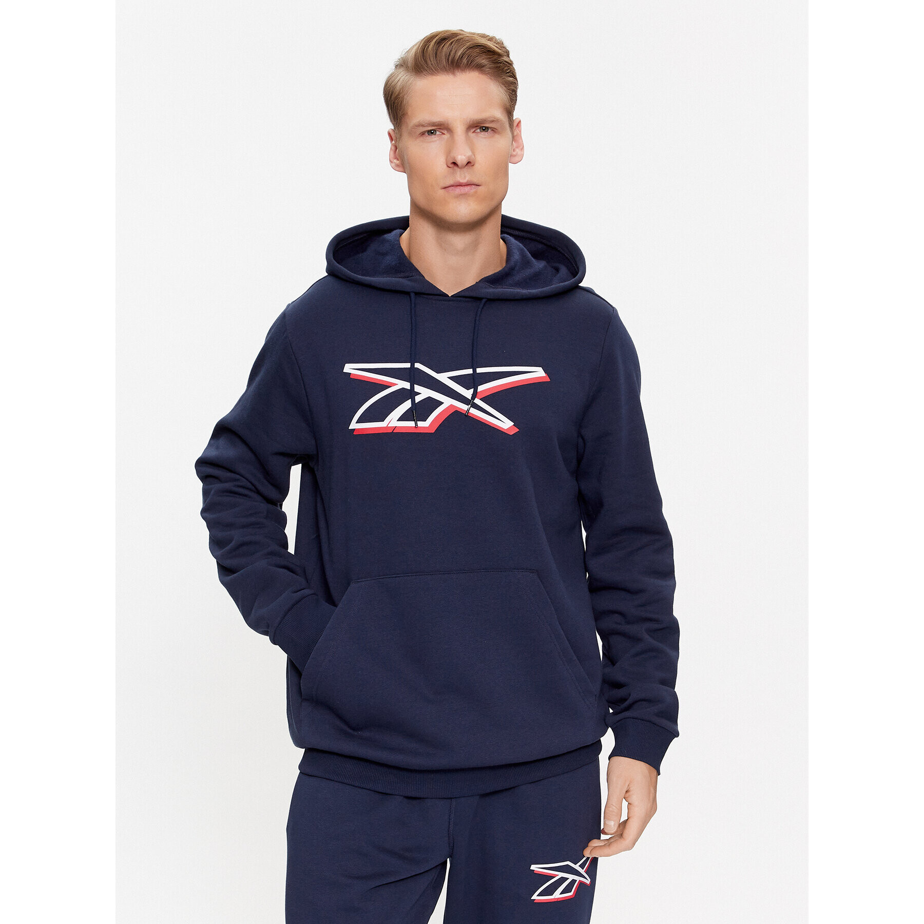 Reebok Bluză Identity IN1691 Bleumarin Regular Fit - Pled.ro