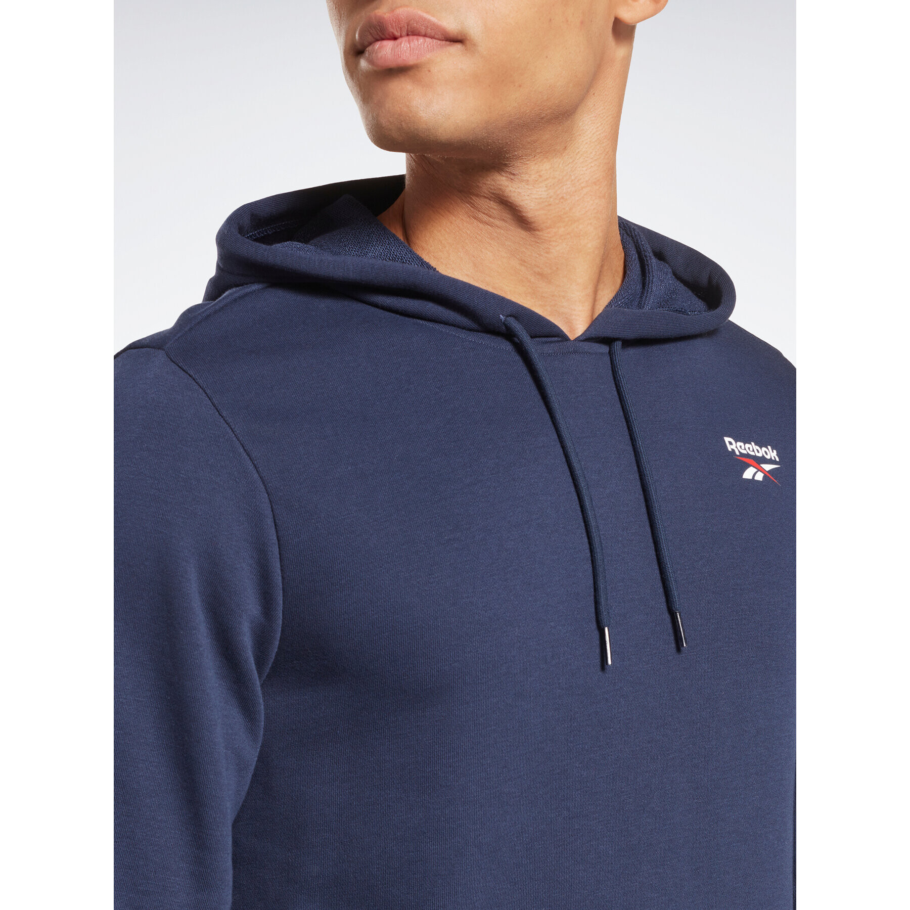 Reebok Bluză Identity Logo HA9274 Bleumarin Regular Fit - Pled.ro