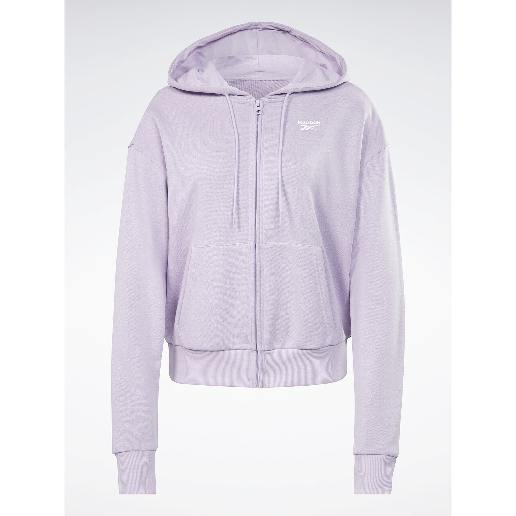 Reebok Bluză Identity Small Logo H54753 Violet Regular Fit - Pled.ro