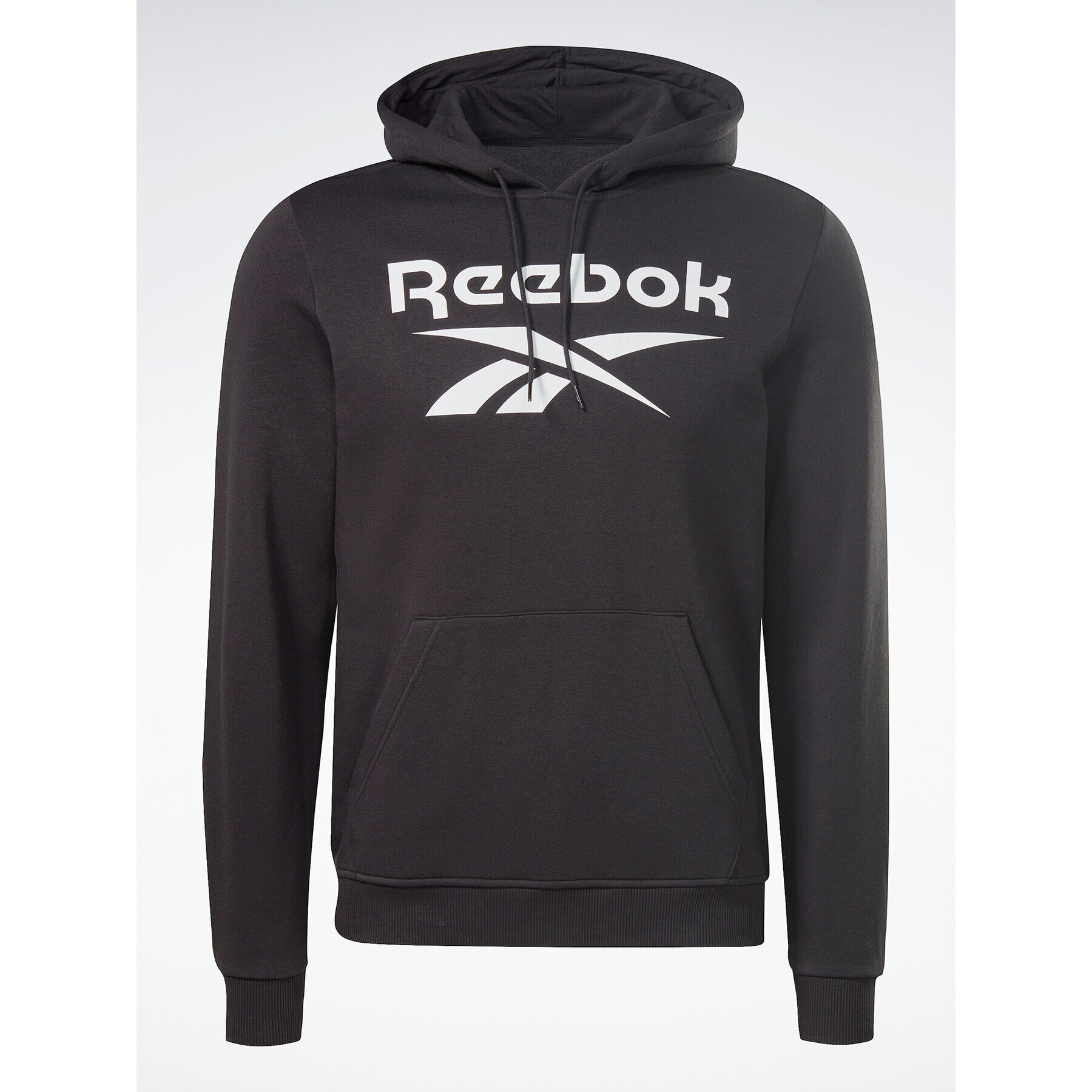 Reebok Bluză Identity Stacked Logo H54802 Negru Regular Fit - Pled.ro