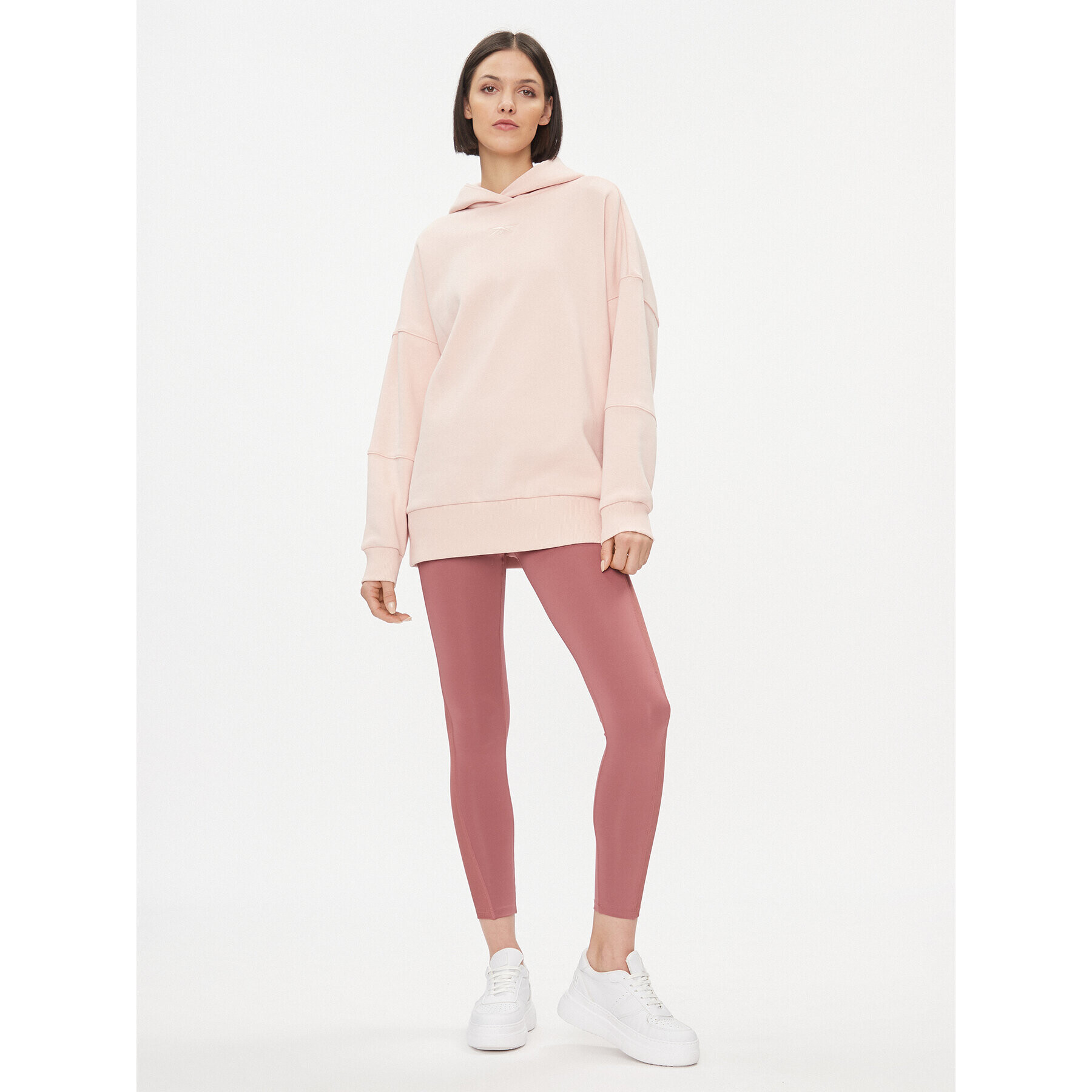 Reebok Bluză Lux IL2104 Roz Oversize - Pled.ro