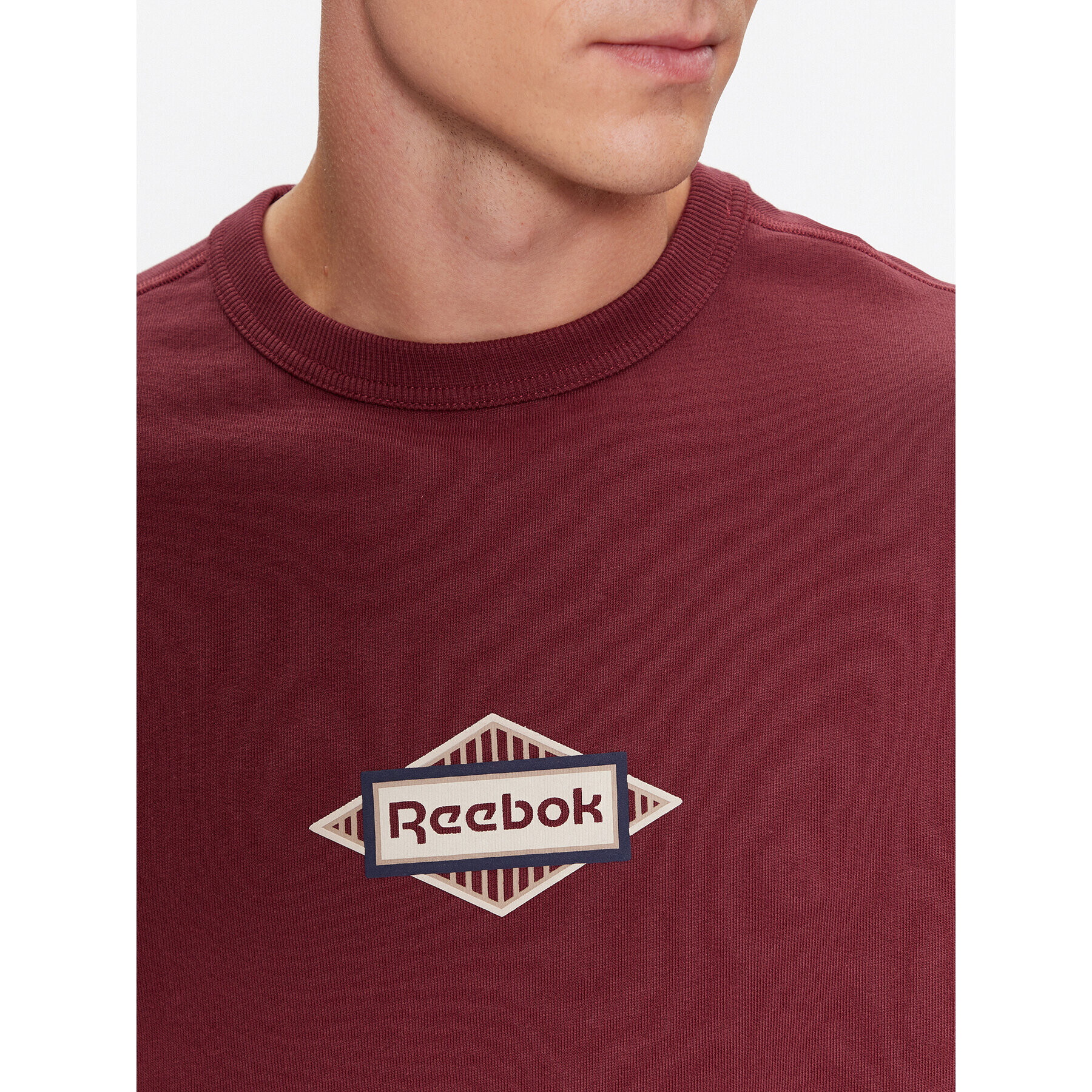 Reebok Bluză Sporting Goods II0680 Roșu Regular Fit - Pled.ro