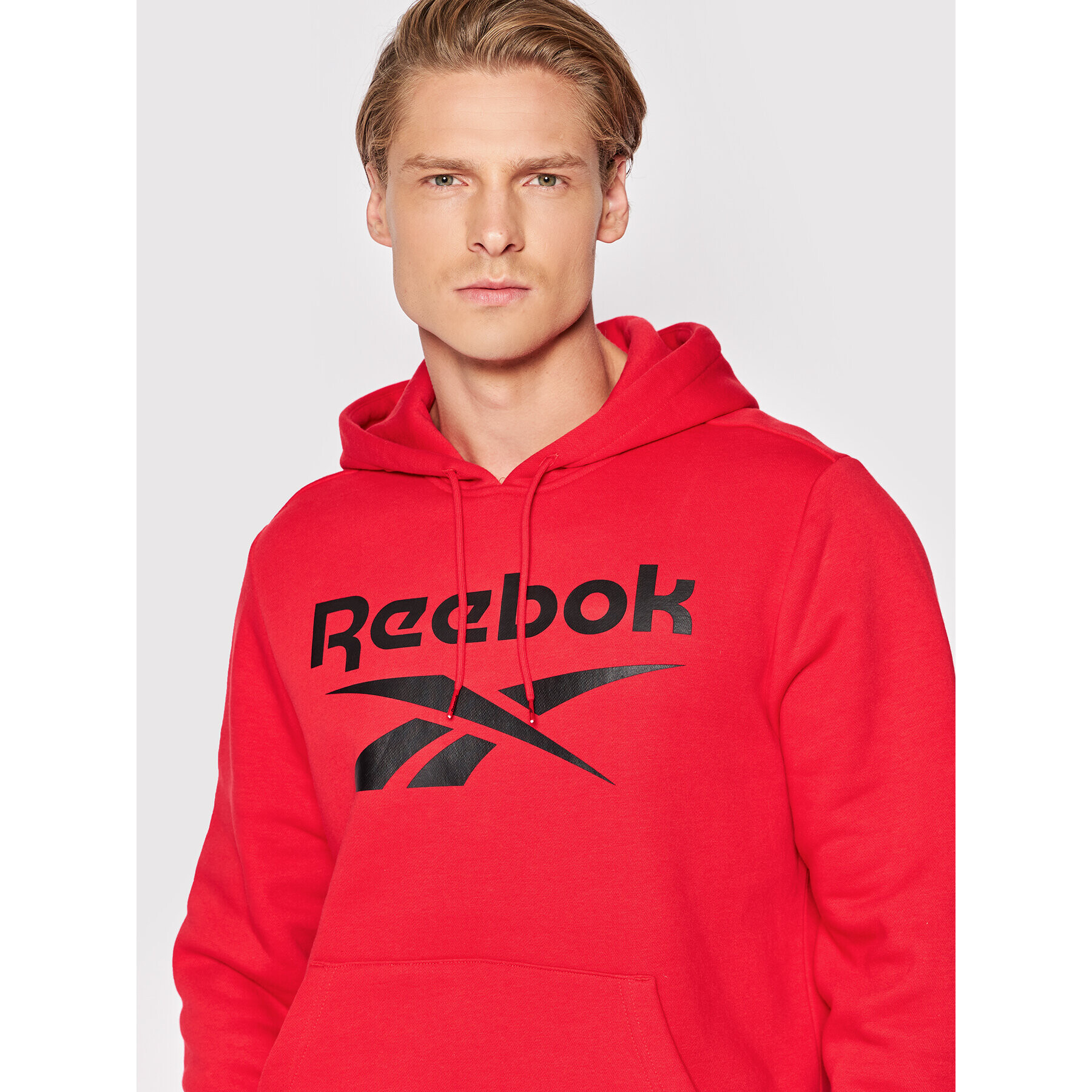 Reebok Bluză Identity HM5339 Roșu Regular Fit - Pled.ro