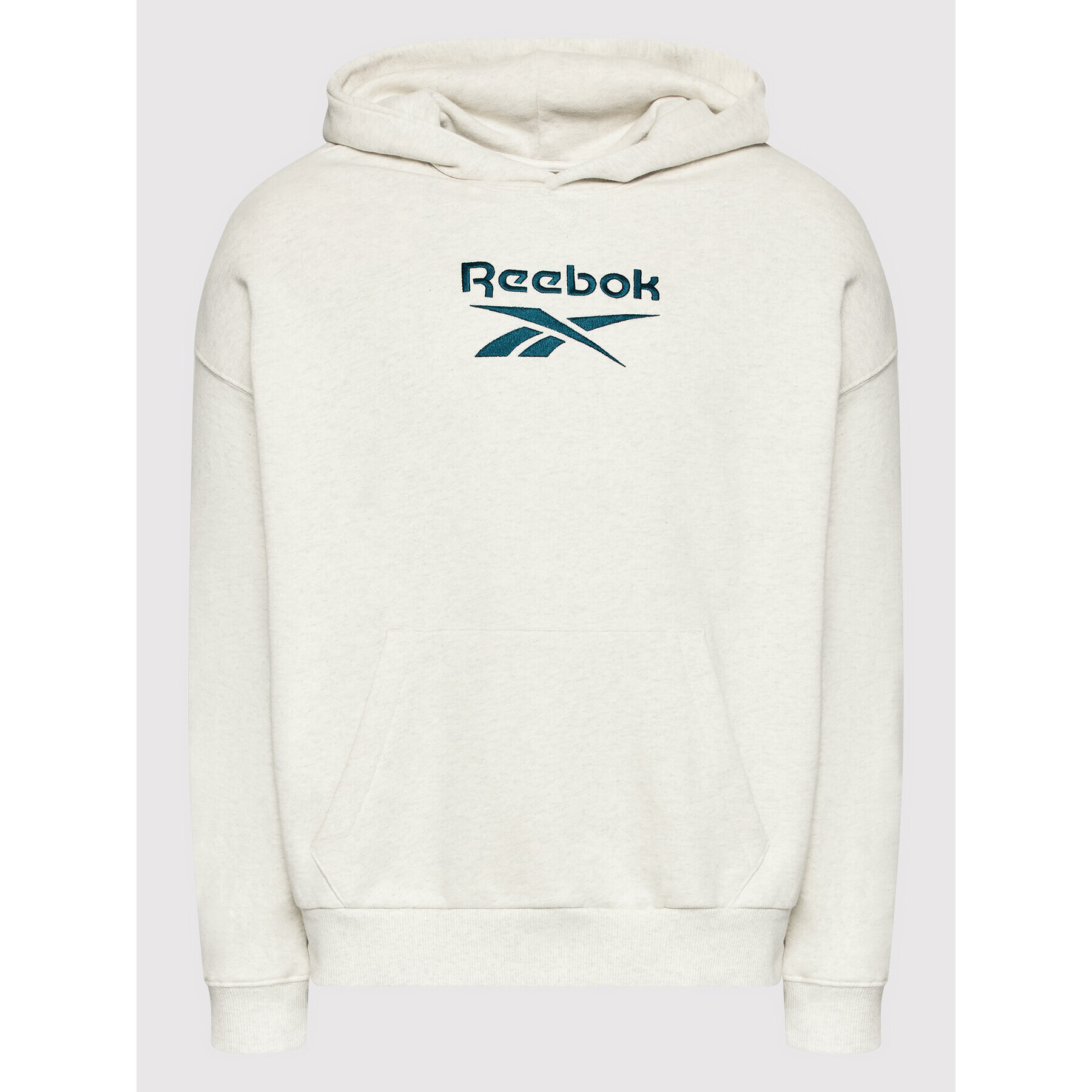 Reebok Classic Reebok Bluză Classics Big Logo GS1738 Bej Oversize - Pled.ro