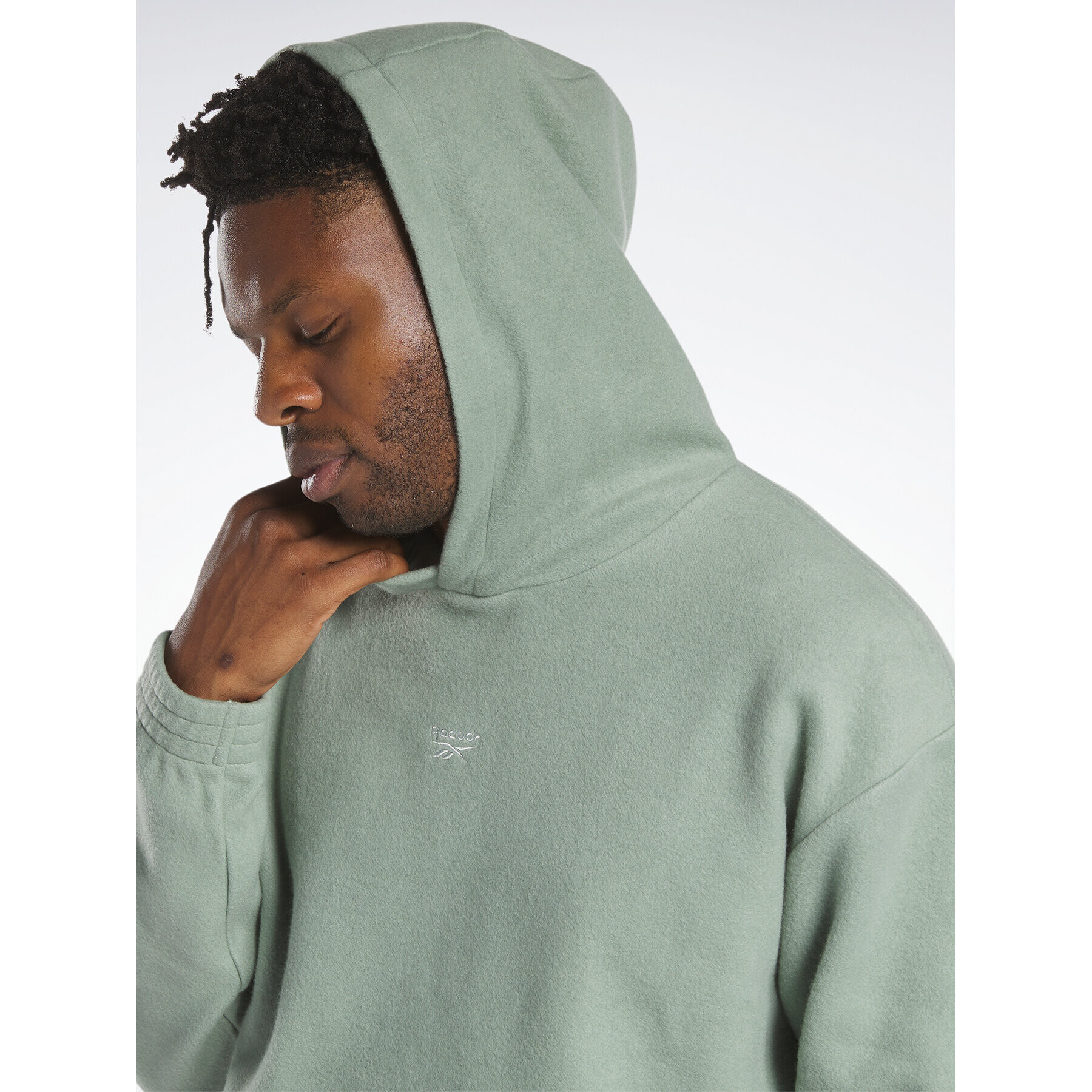 Reebok Bluză Unisex Classics Wardrobe Essentials HT8199 Verde Oversize - Pled.ro