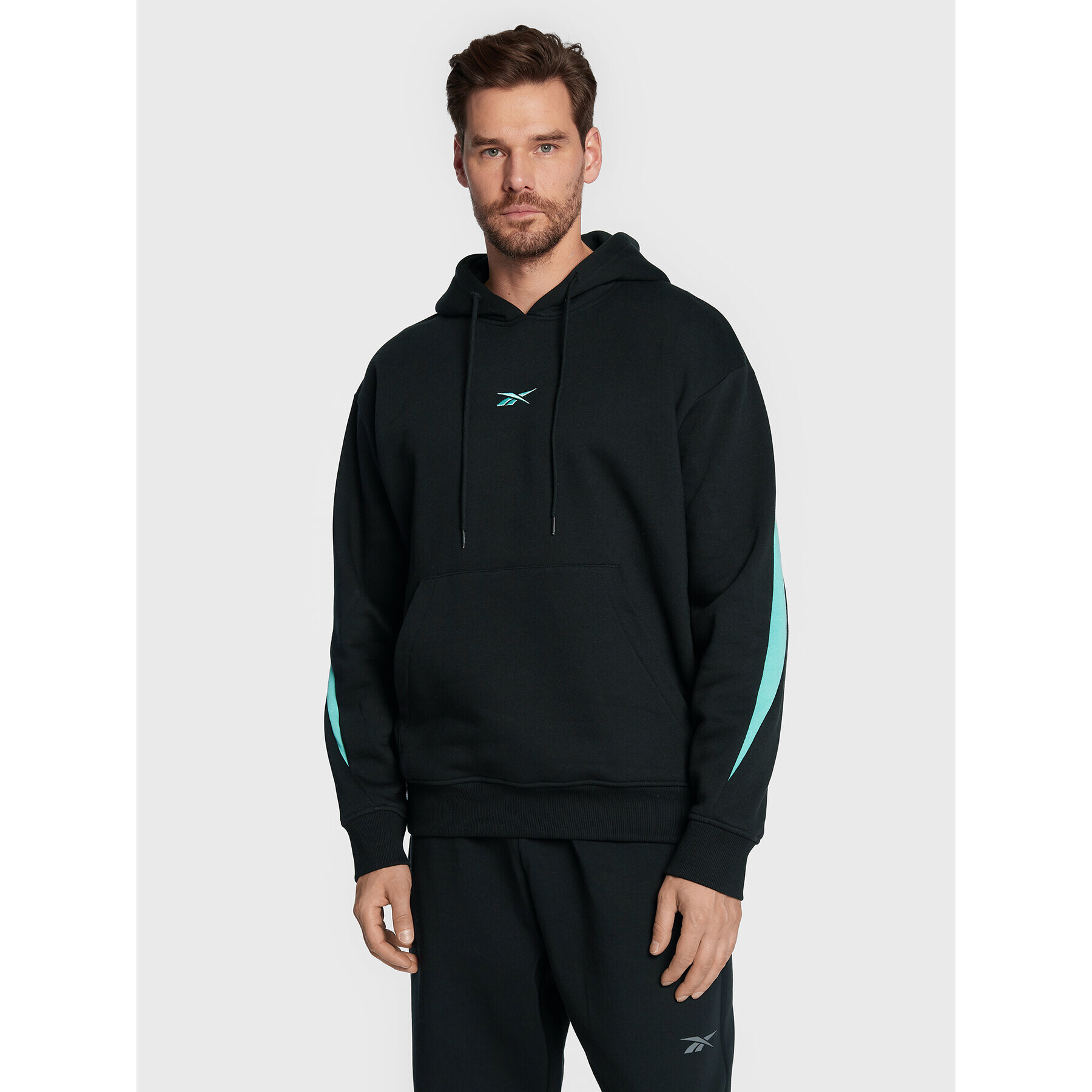 Reebok Bluză Classics Brand Proud HI4598 Negru Oversize - Pled.ro