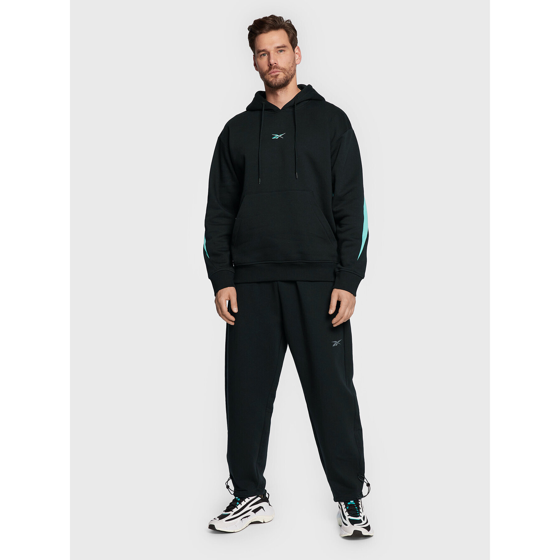 Reebok Bluză Classics Brand Proud HI4598 Negru Oversize - Pled.ro