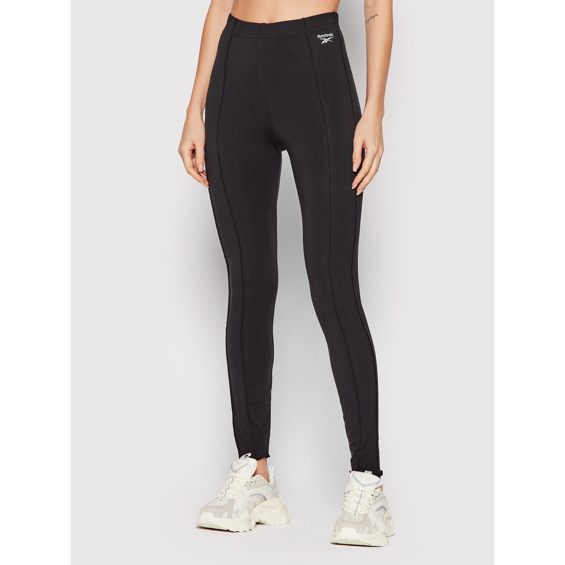 Reebok Colanți Classic H46800 Negru Slim Fit - Pled.ro