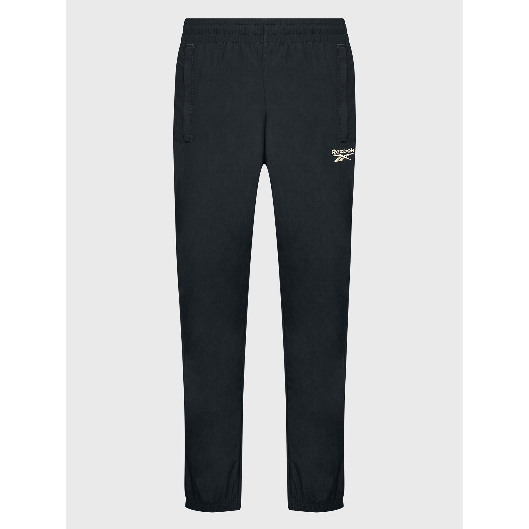 Reebok Pantaloni trening Vector HK7077 Negru Slim Fit - Pled.ro