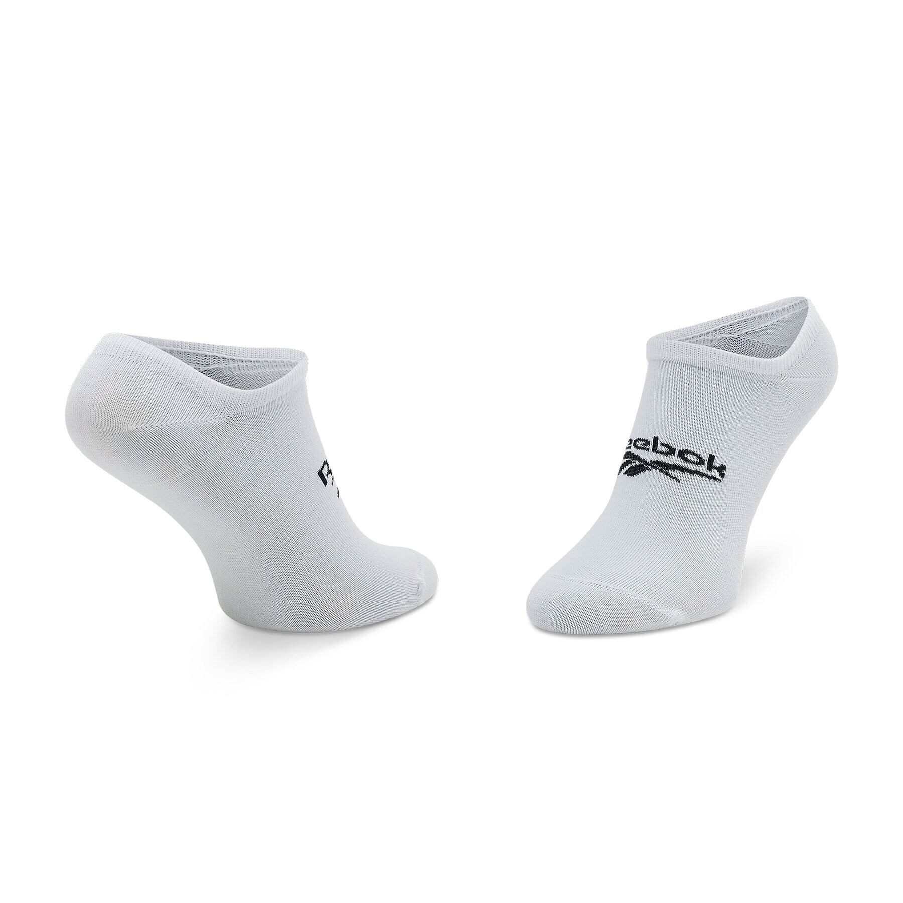 Reebok Set de 3 perechi de șosete joase unisex Cl Fo Invisible Sock 3P GG6678 Alb - Pled.ro