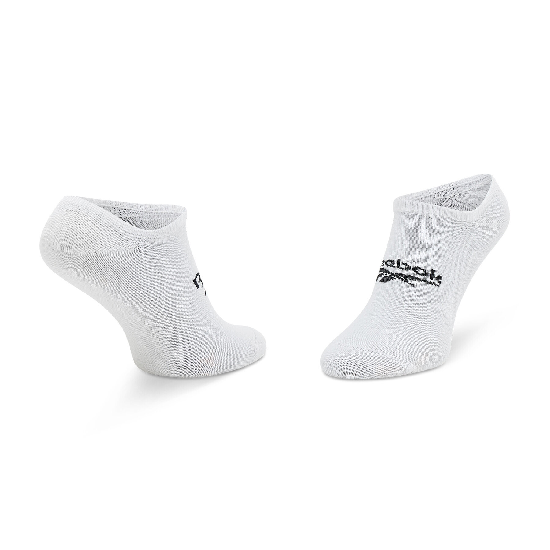 Reebok Set de 3 perechi de șosete joase unisex Cl Fo Invisible Sock 3P GG6678 Alb - Pled.ro