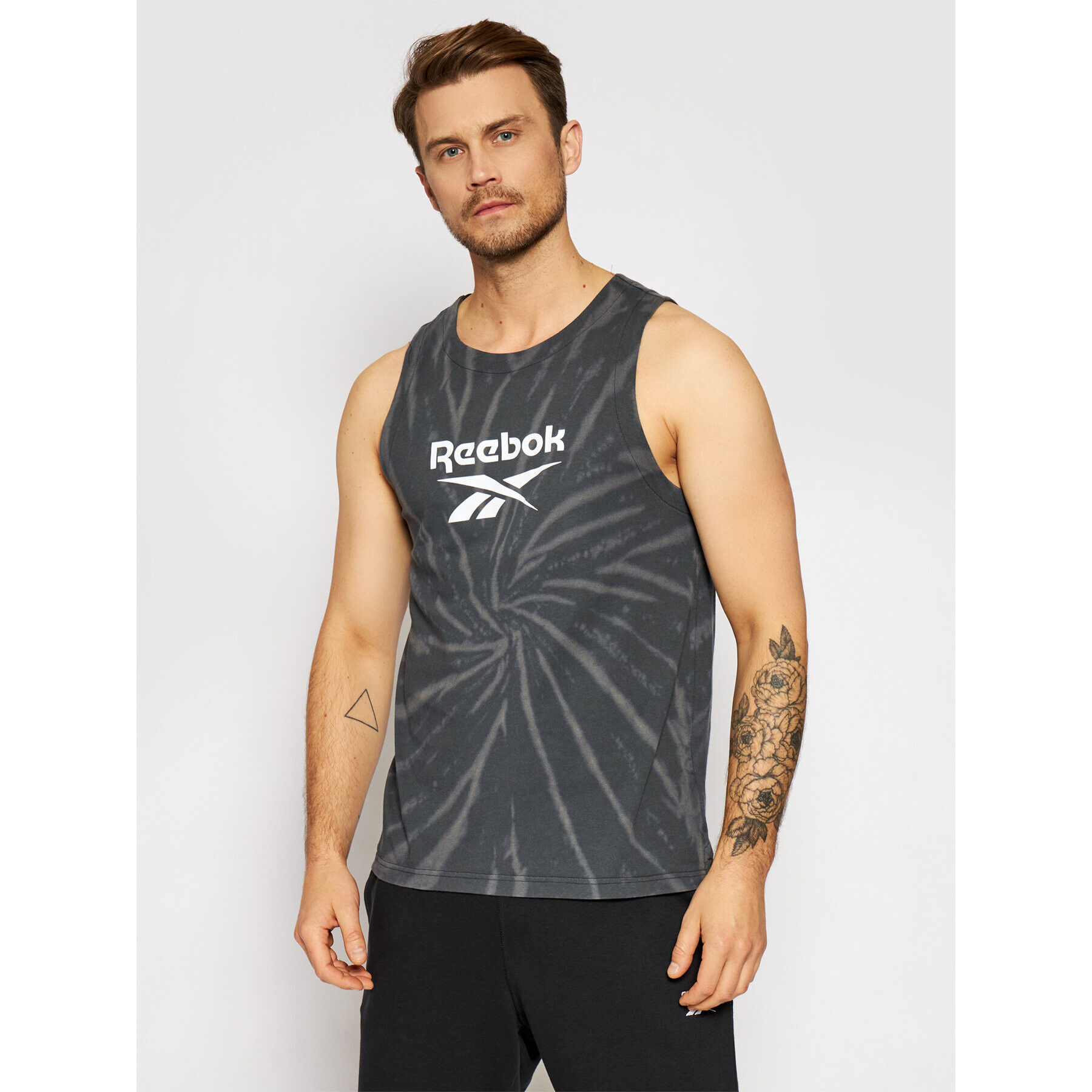 Reebok Classic Reebok Tank top Classics Tie-Dye GJ5864 Gri Relaxed Fit - Pled.ro