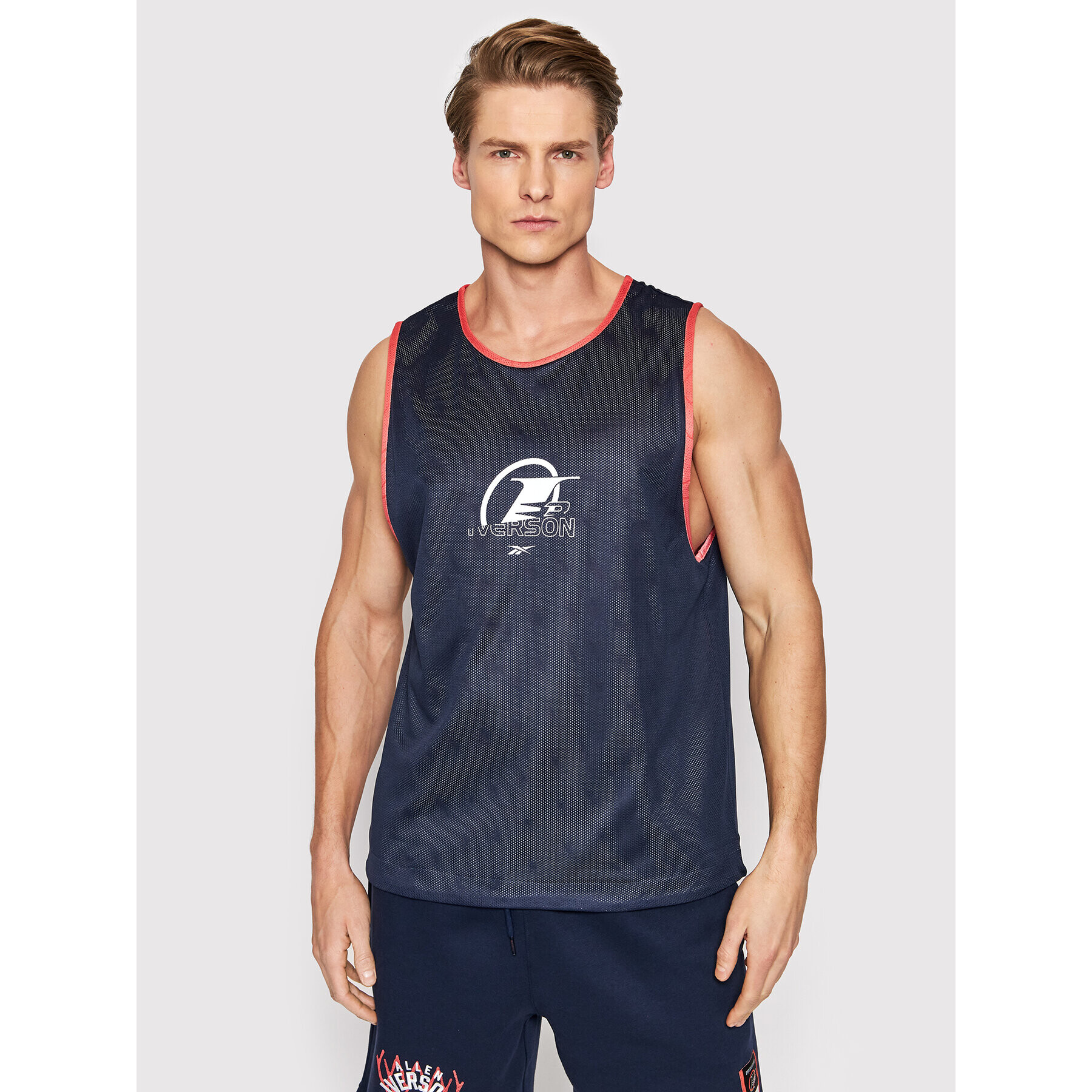 Reebok Tank top Iverson HE9350 Bleumarin Regular Fit - Pled.ro