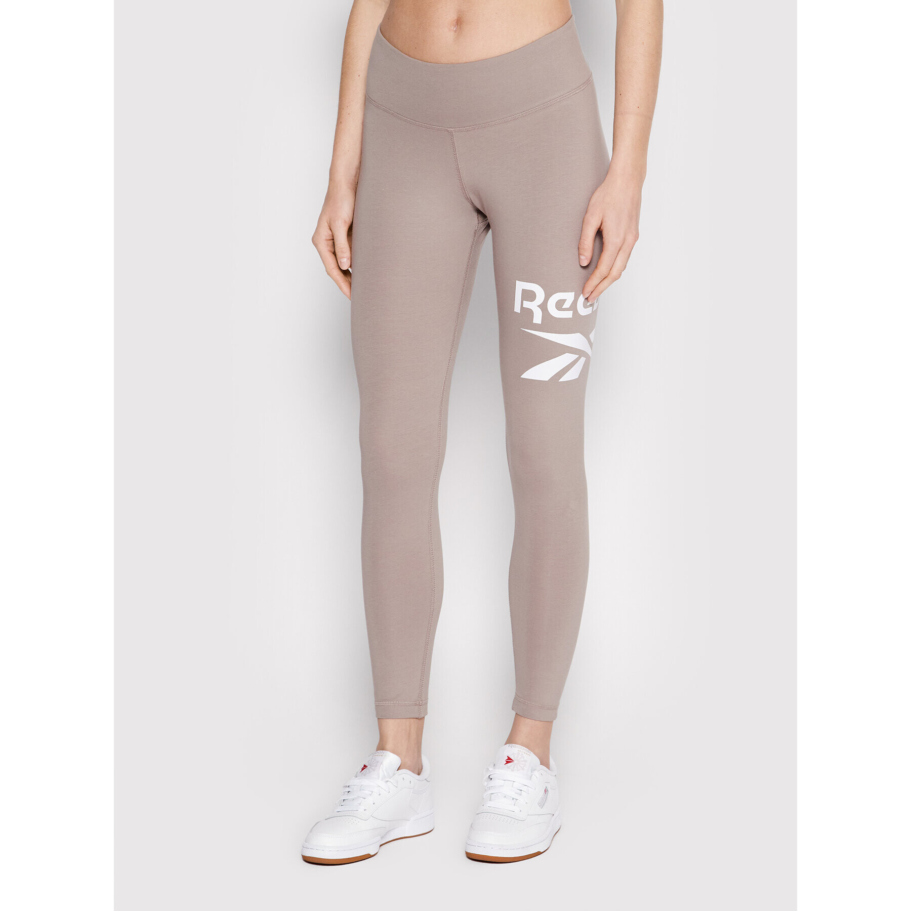 Reebok Colanți Identity HB2280 Gri Slim Fit - Pled.ro