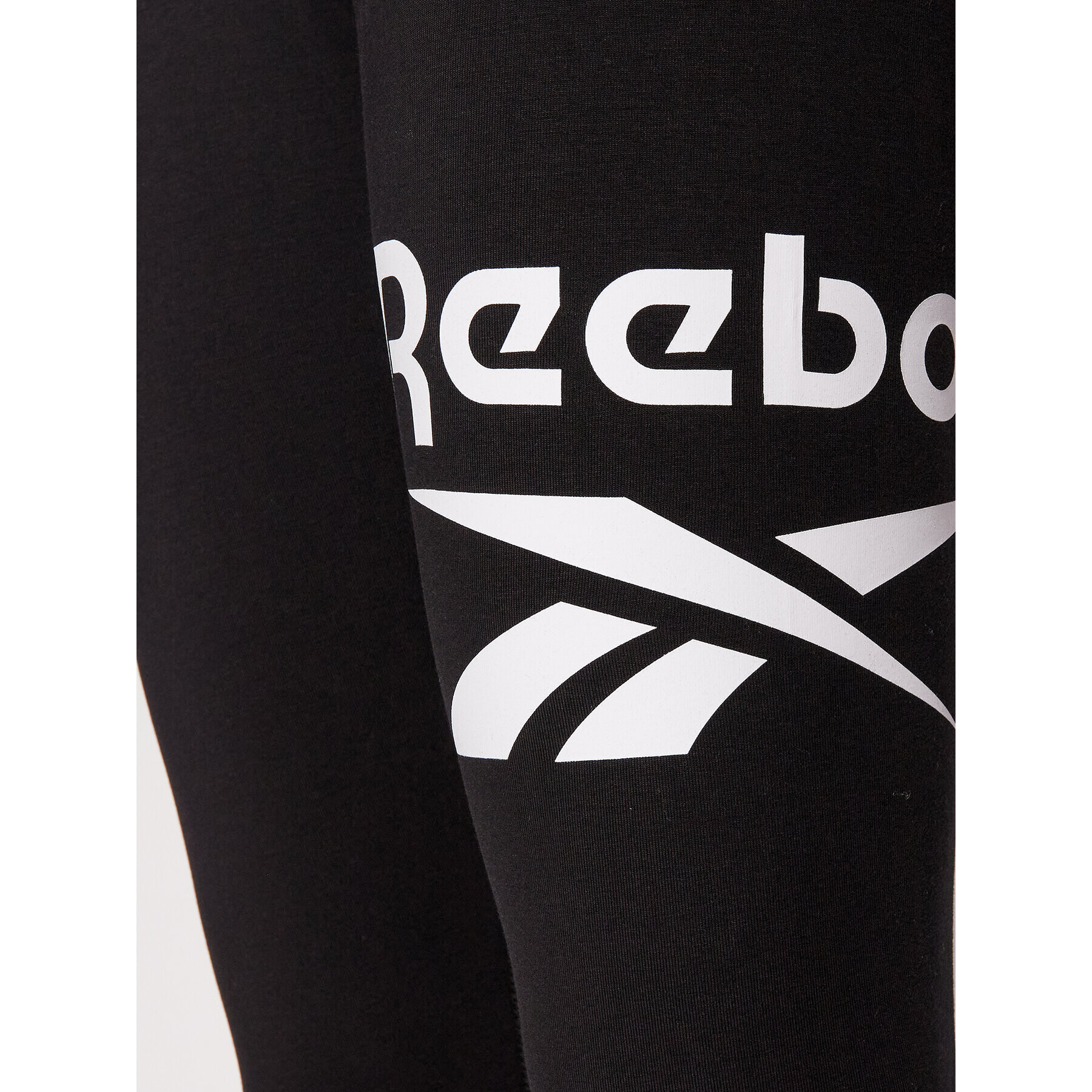 Reebok Colanți Identity Logo GL2547 Negru Slim Fit - Pled.ro