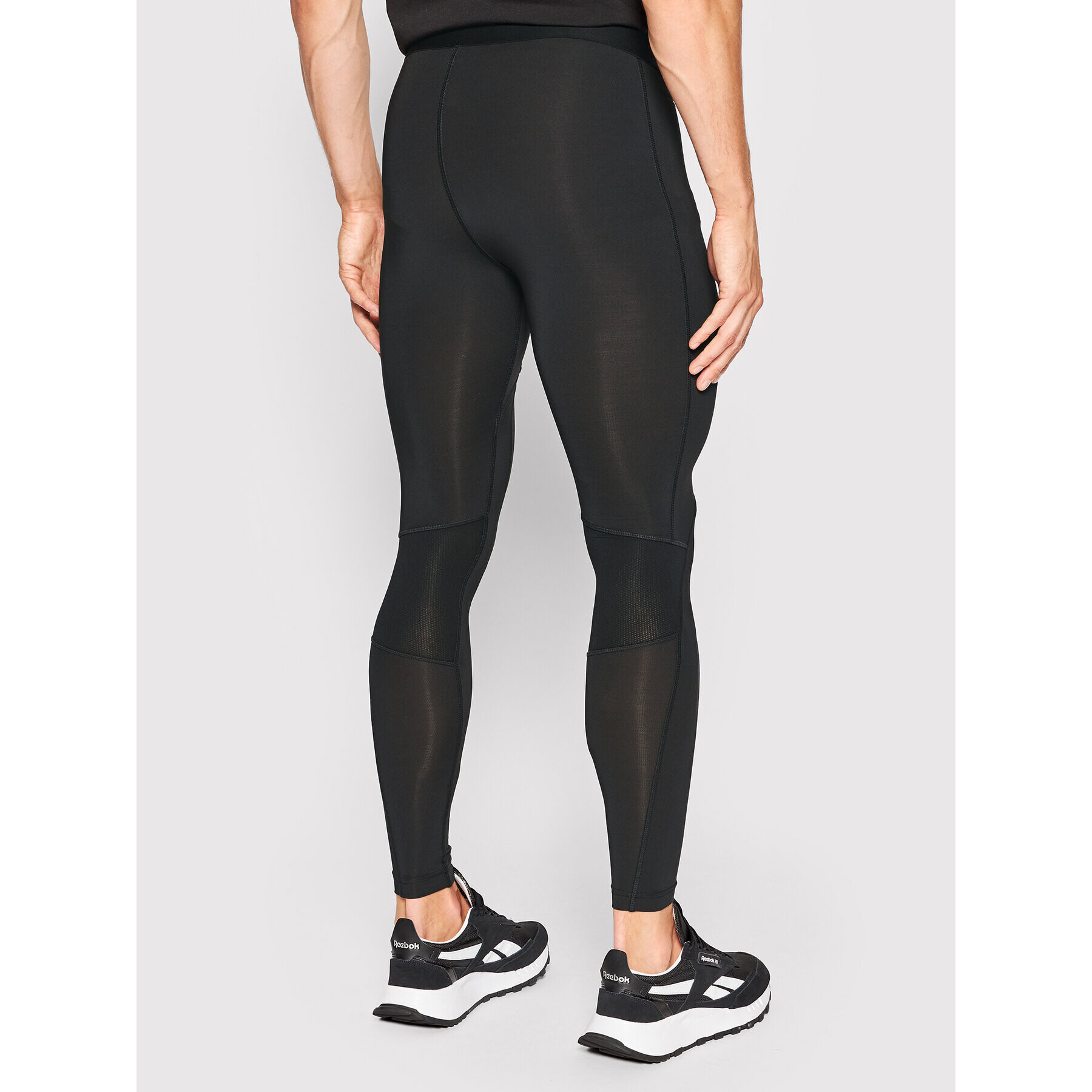 Reebok Colanți Workout Ready HG6381 Negru Slim Fit - Pled.ro