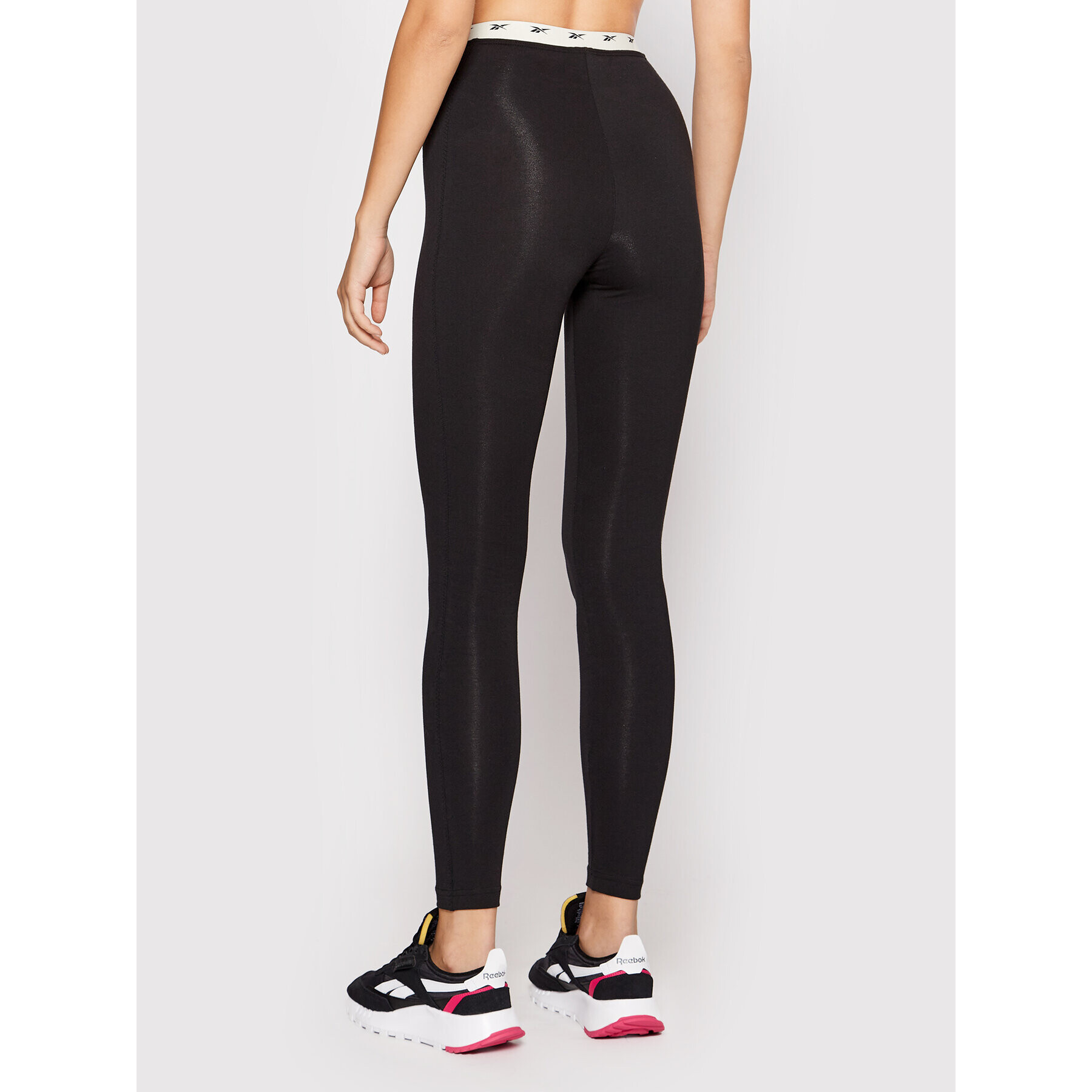 Reebok Colanți HN1841 Negru Slim Fit - Pled.ro