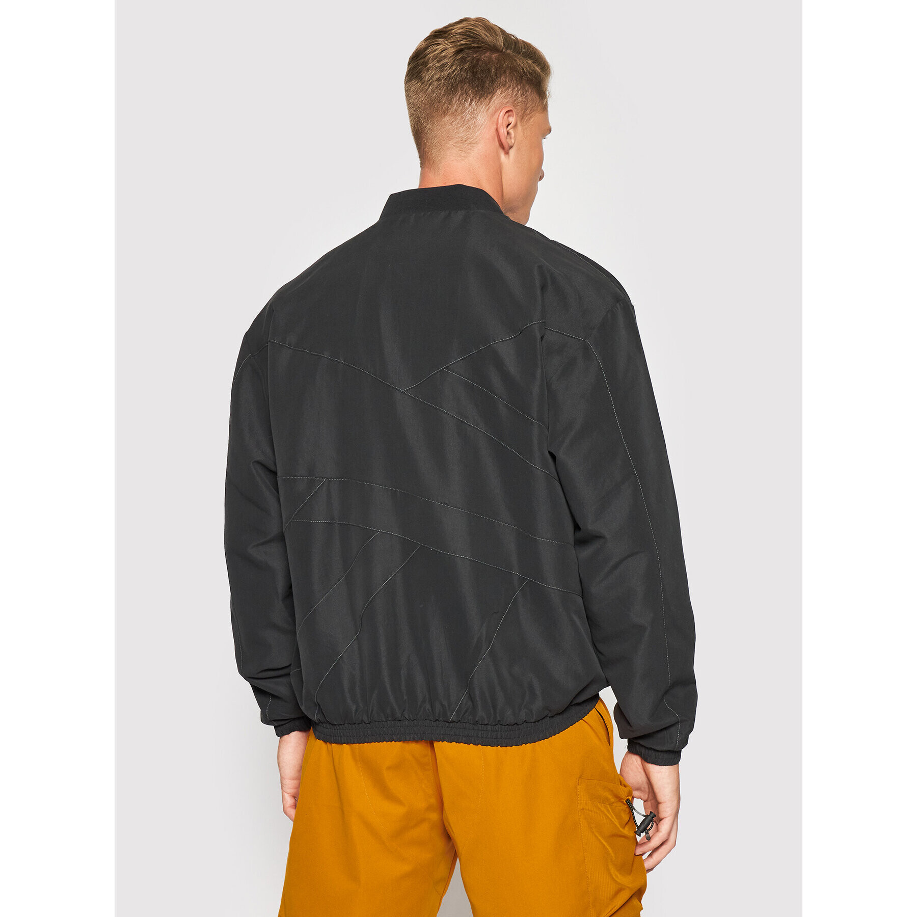 Reebok Classic Reebok Geacă bomber Classics Back Vector GV3487 Negru Relaxed Fit - Pled.ro