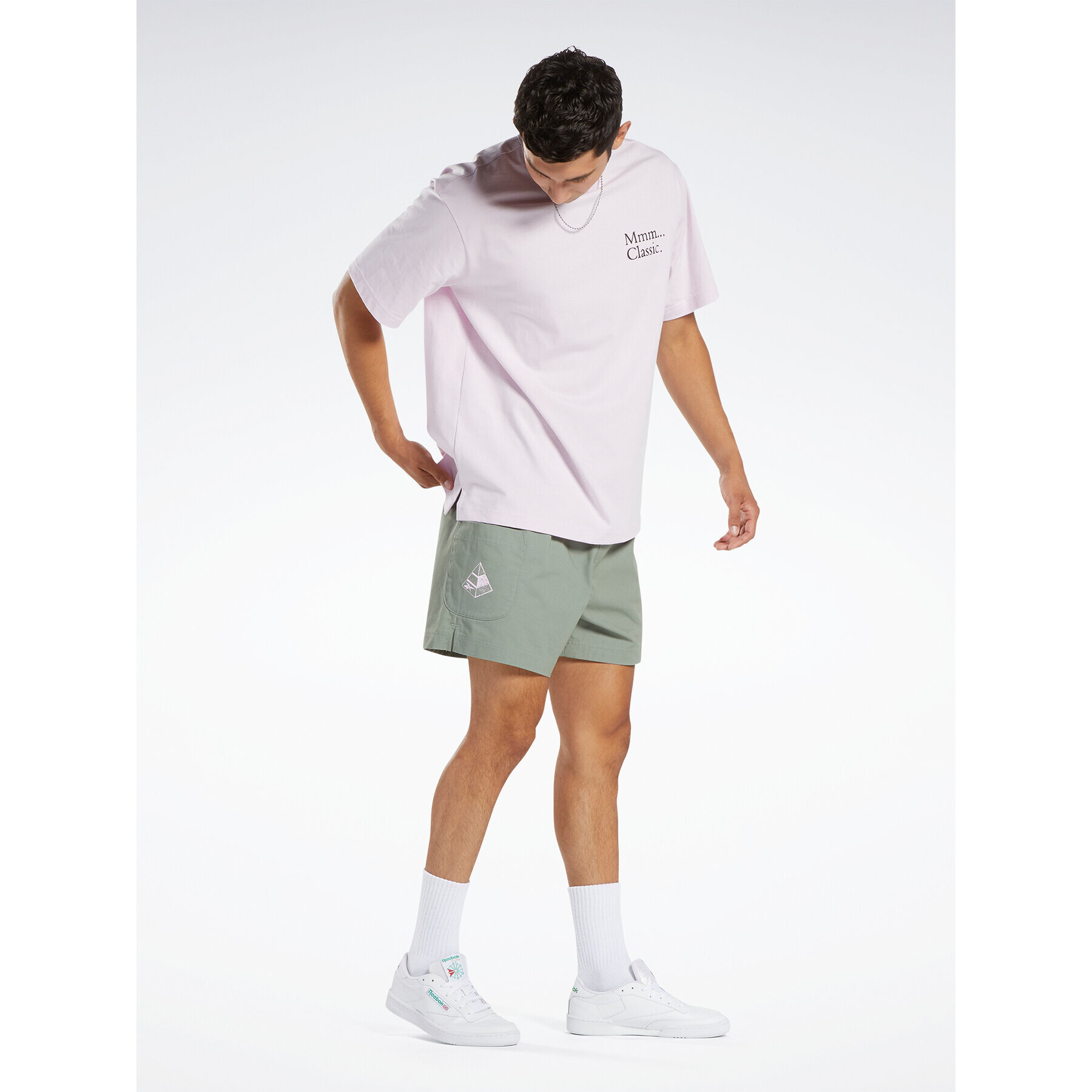 Reebok Pantaloni scurți sport Classics Skateboard Shorts HS9185 Verde - Pled.ro