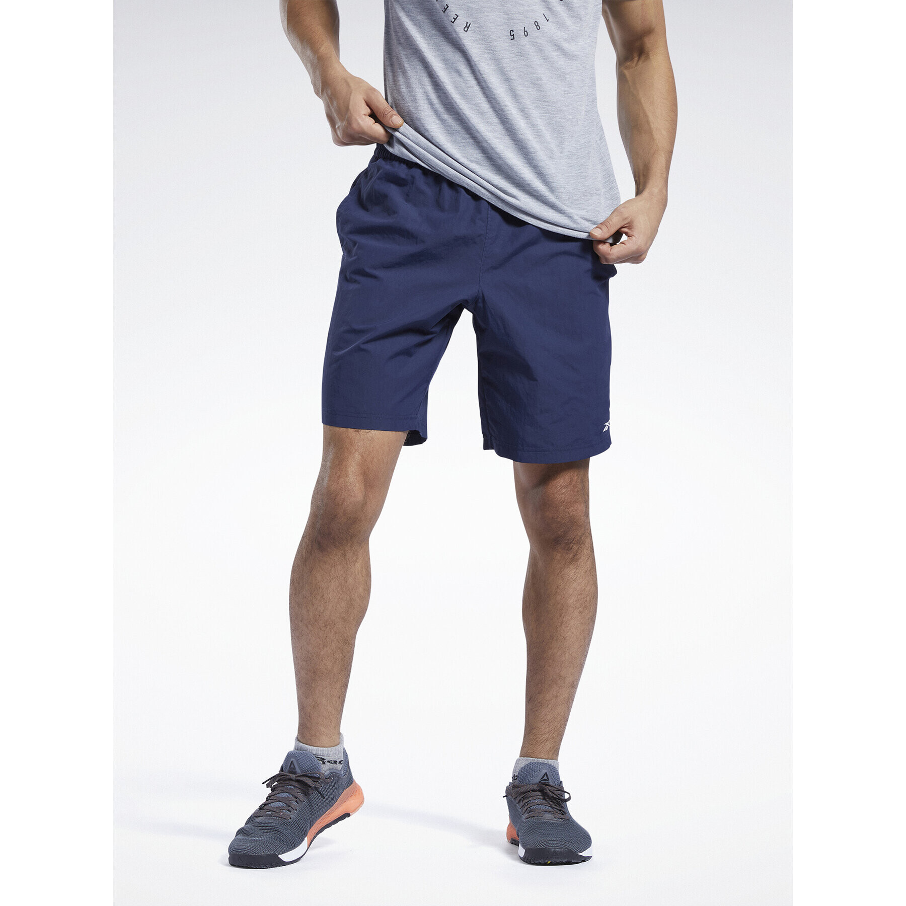 Reebok Pantaloni scurți sport Training Essentials Utility Shorts GU0795 Albastru - Pled.ro